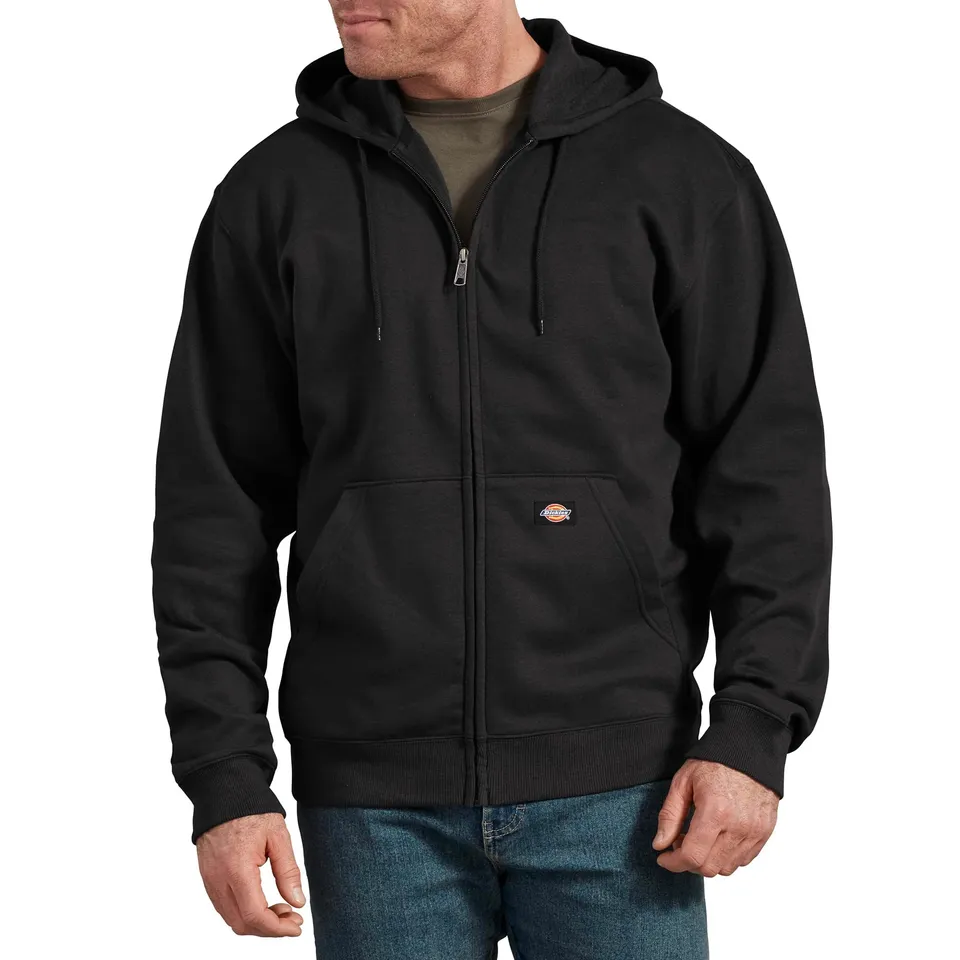 Dickies Sweat Capuche Zip Polaire Travail Noir M