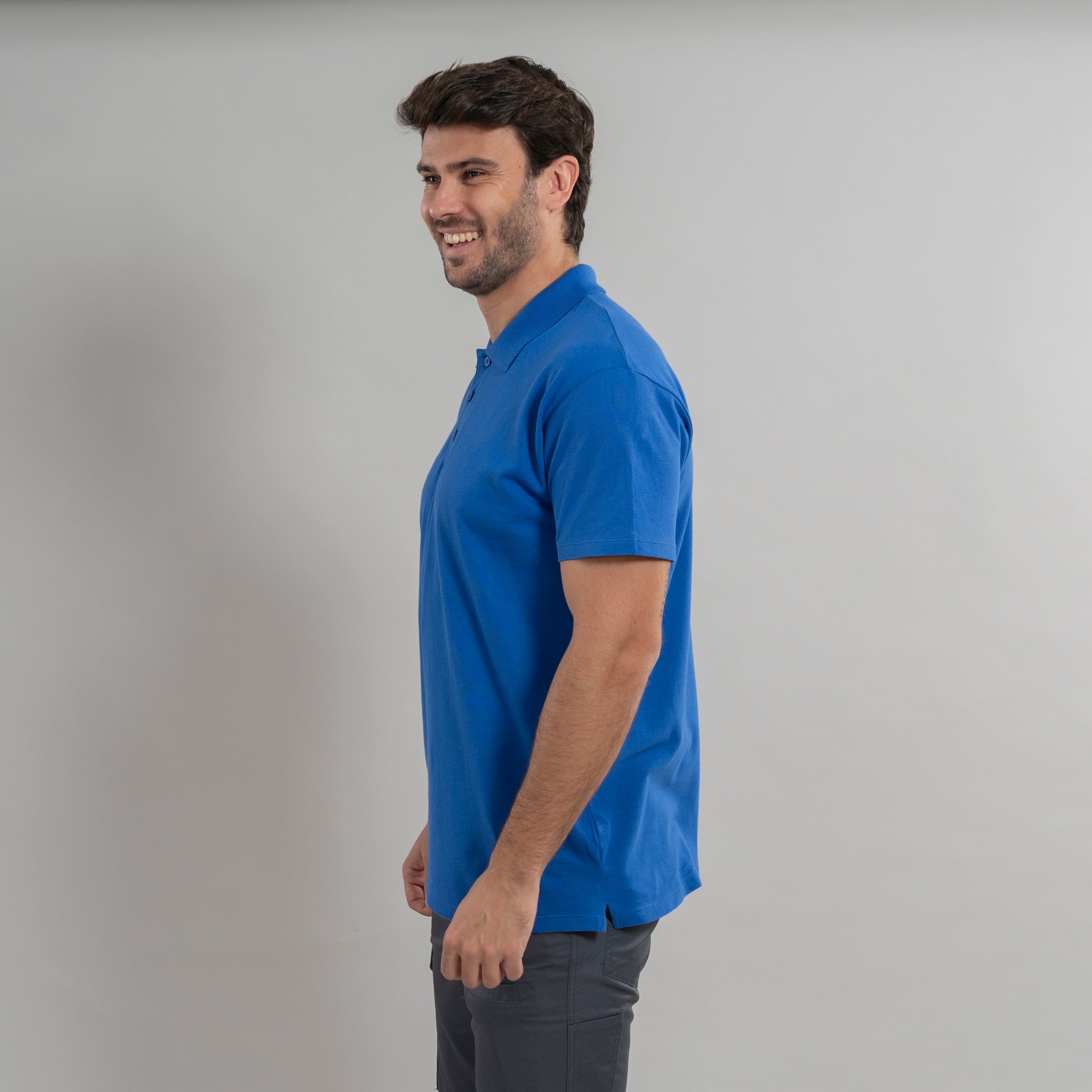 GARY'S Peñafiel polo homme coton noir manches courtes