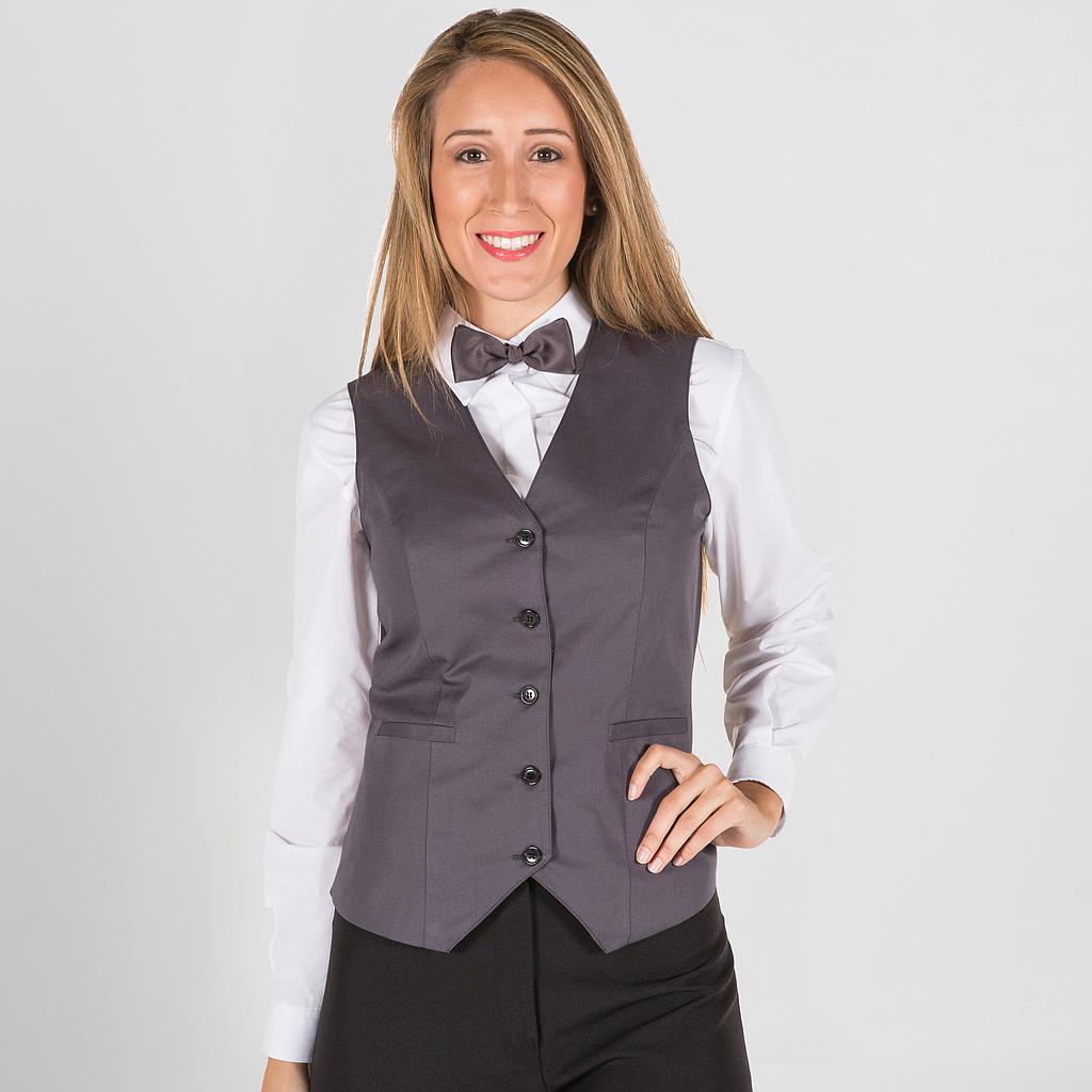 GARY'S Tank Top gilet serveuse noir polyester femme