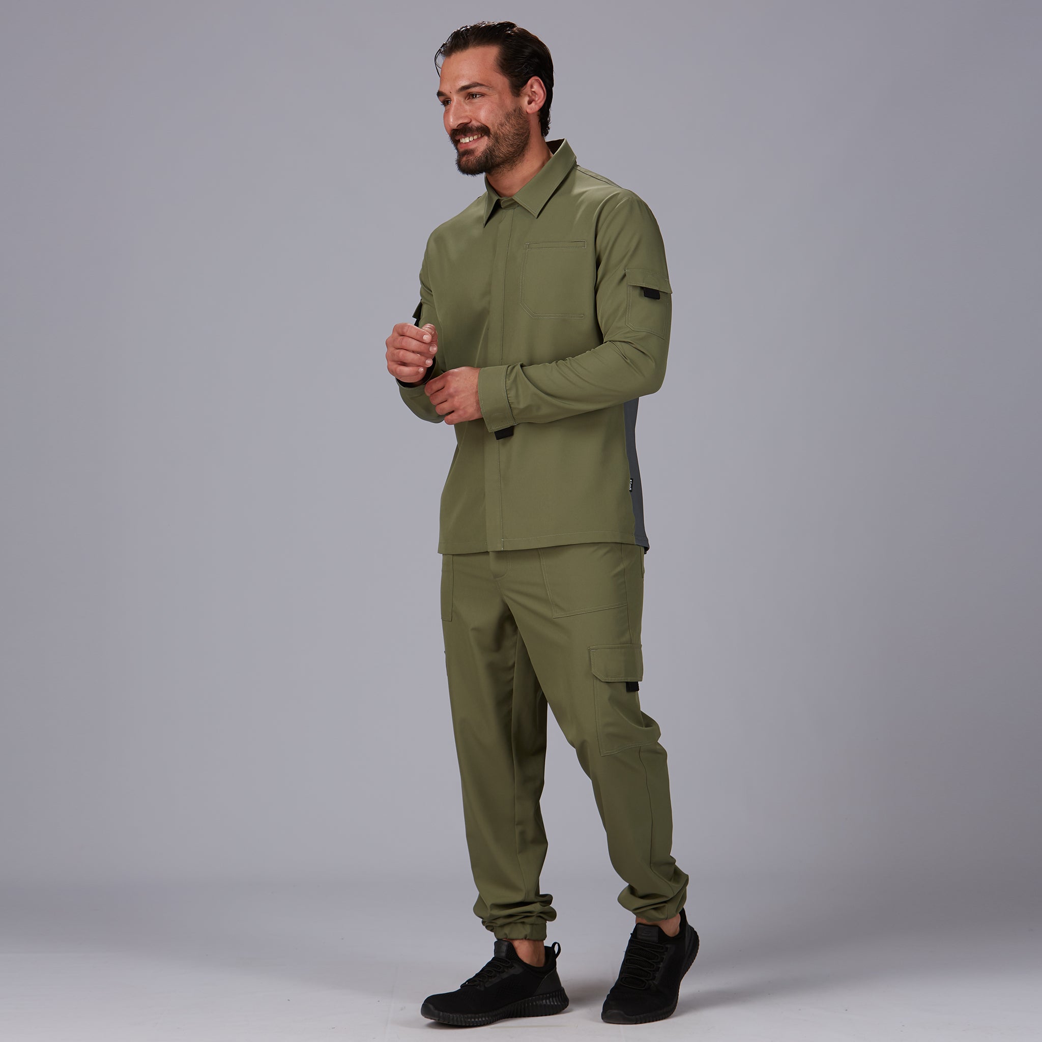 GARY'S Cargo pantalon travail unisexe noir taille M