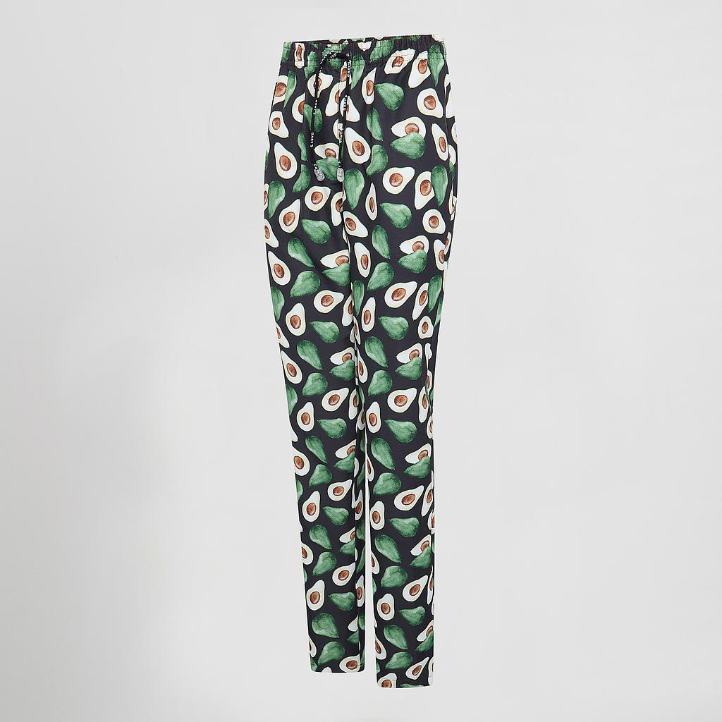 GARY'S pantalon microfibre imprimé avocado unisexe