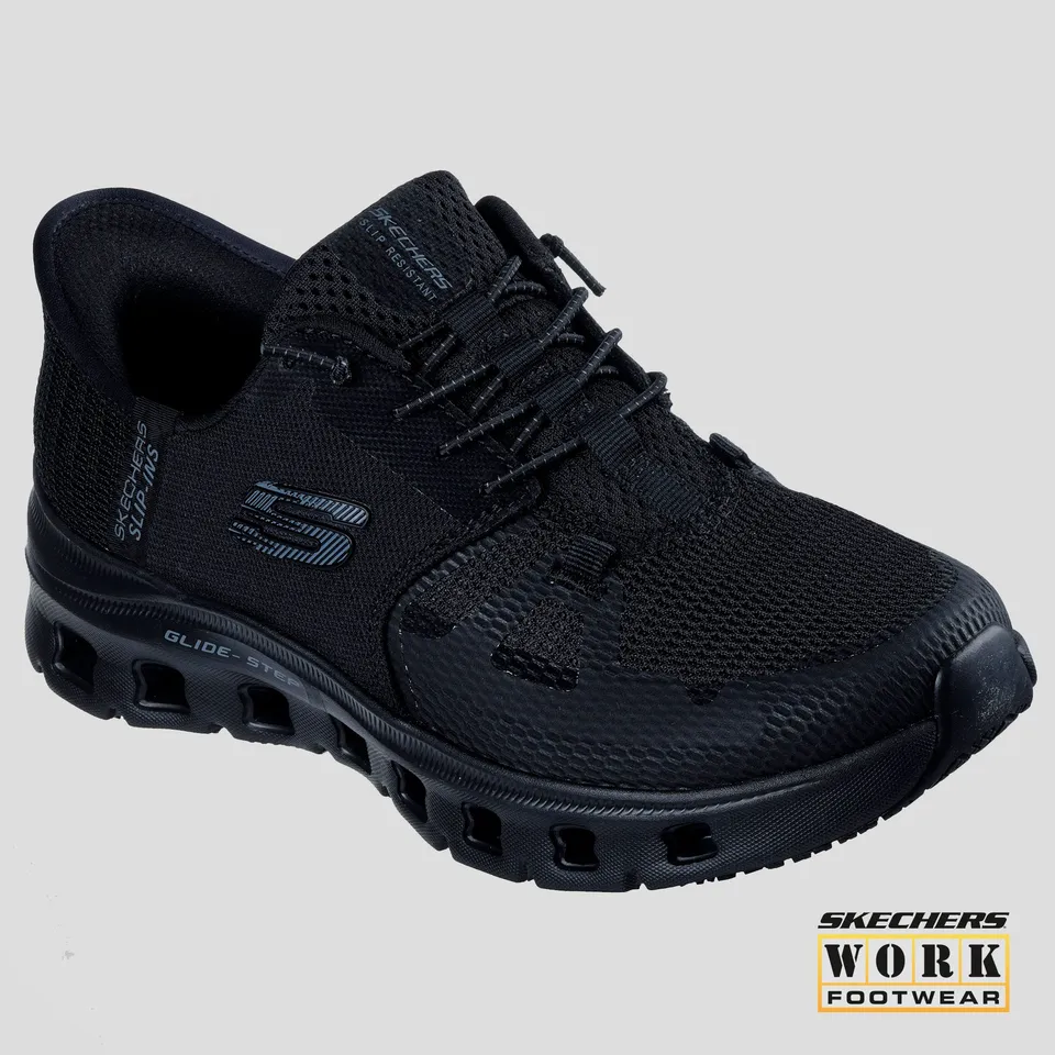Chaussures Skechers Glide-Step Pro Edrura noires 40