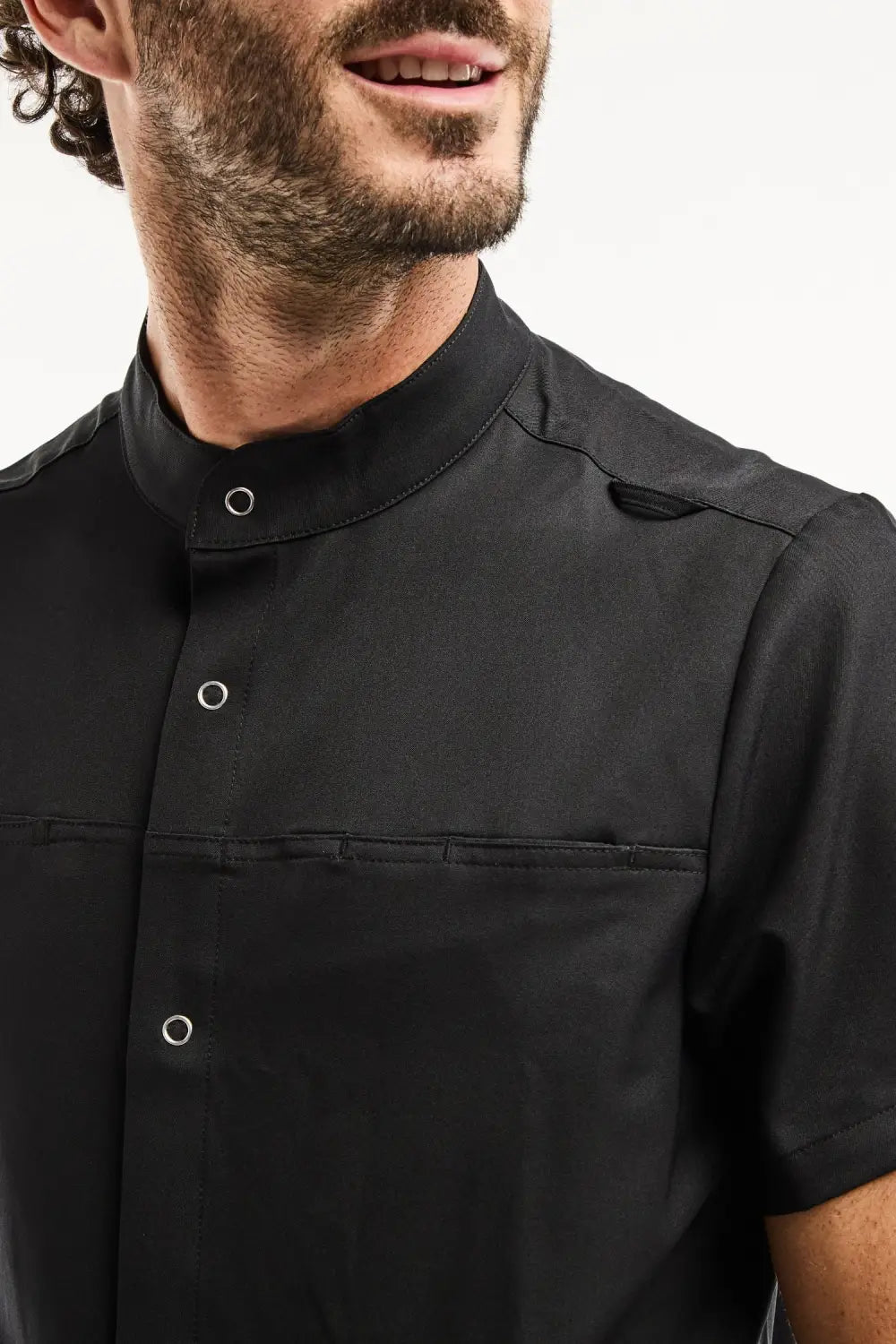 Aelin Noah blouse médicale homme noir stretch