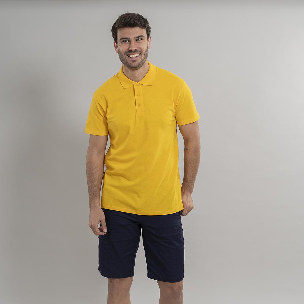 GARY'S Peñafiel polo homme coton noir manches courtes