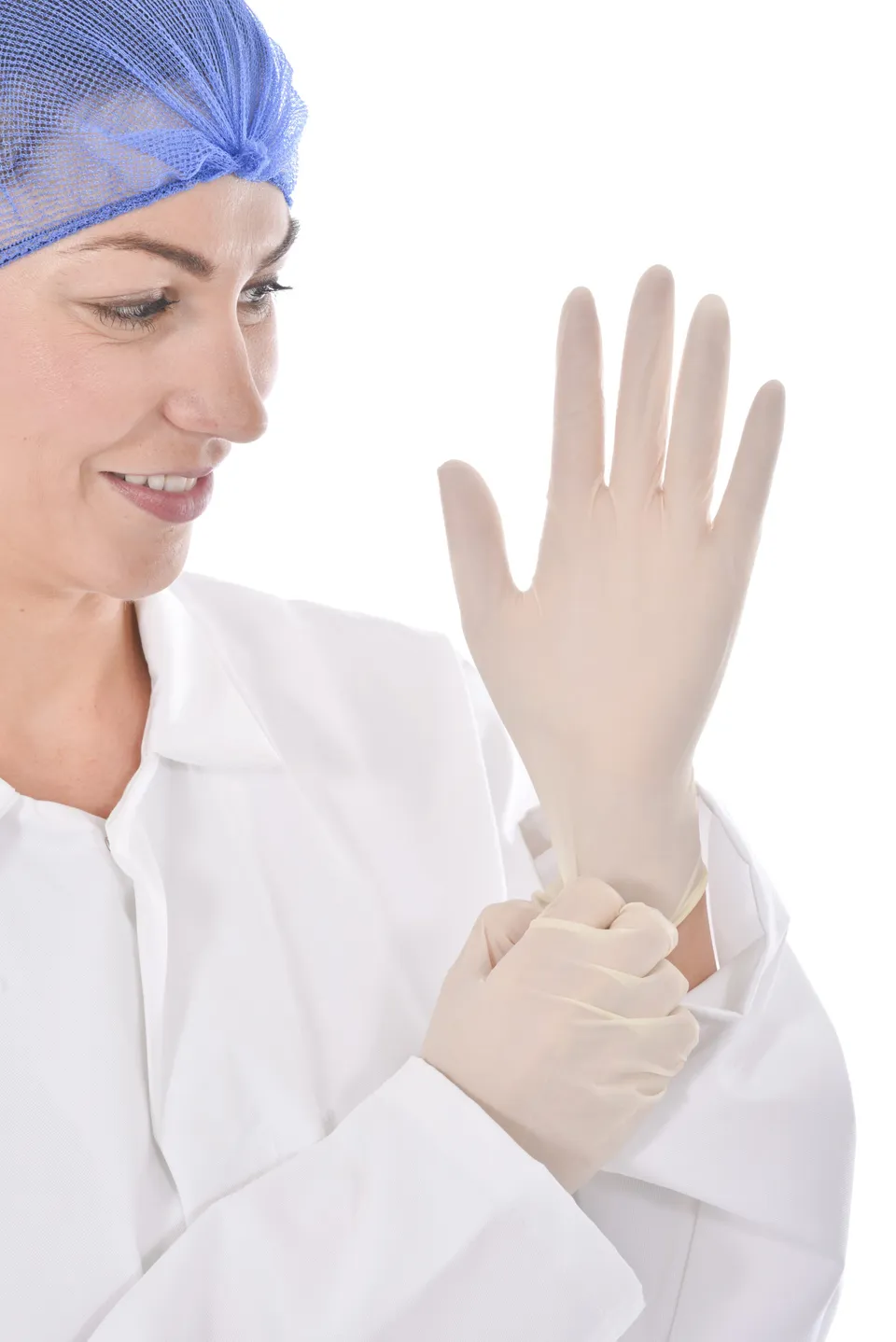 Lion Haircare Disposable Gloves gants jetables latex poudrés 90003