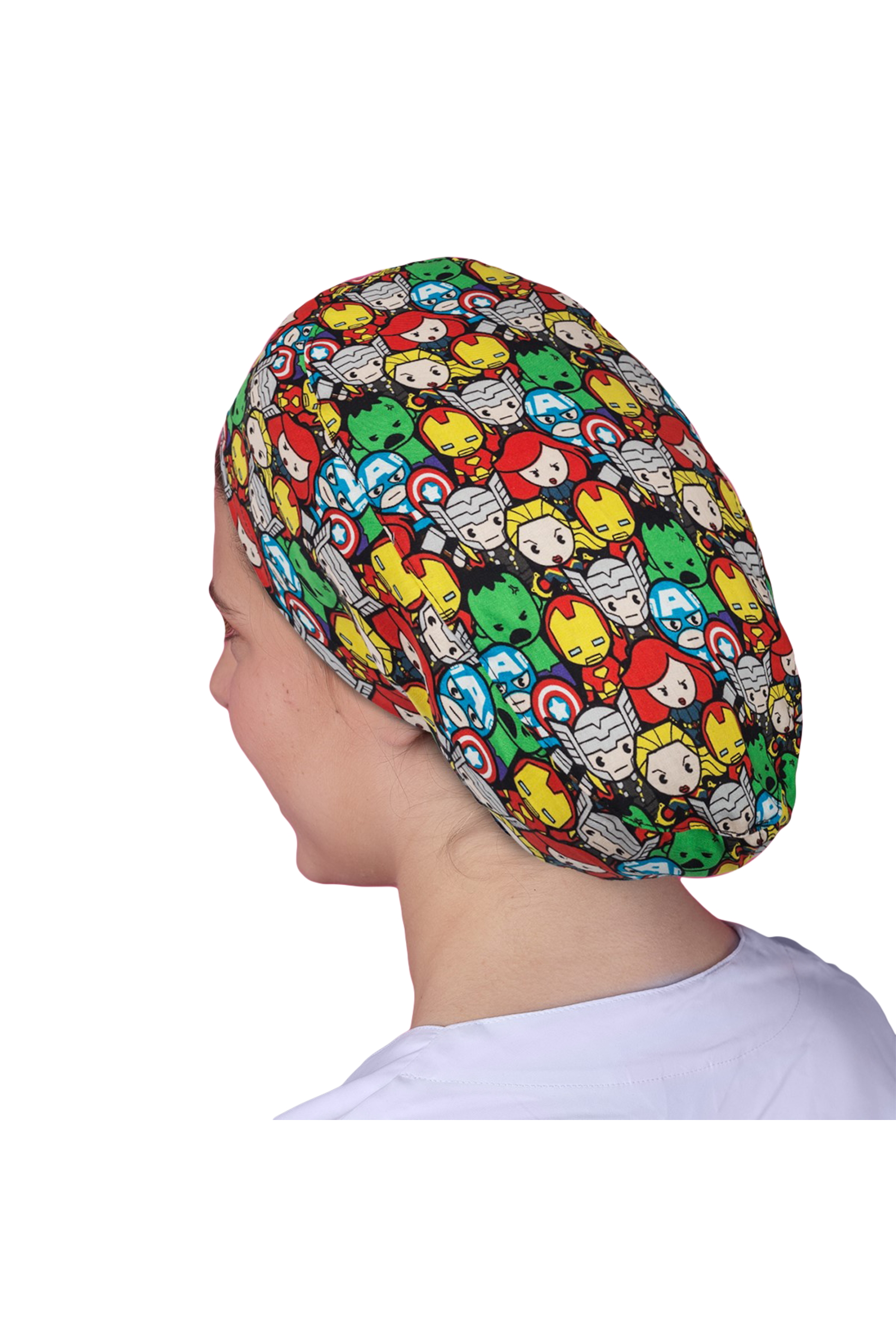 Enfermania calot chirurgical cheveux longs coton Constantes