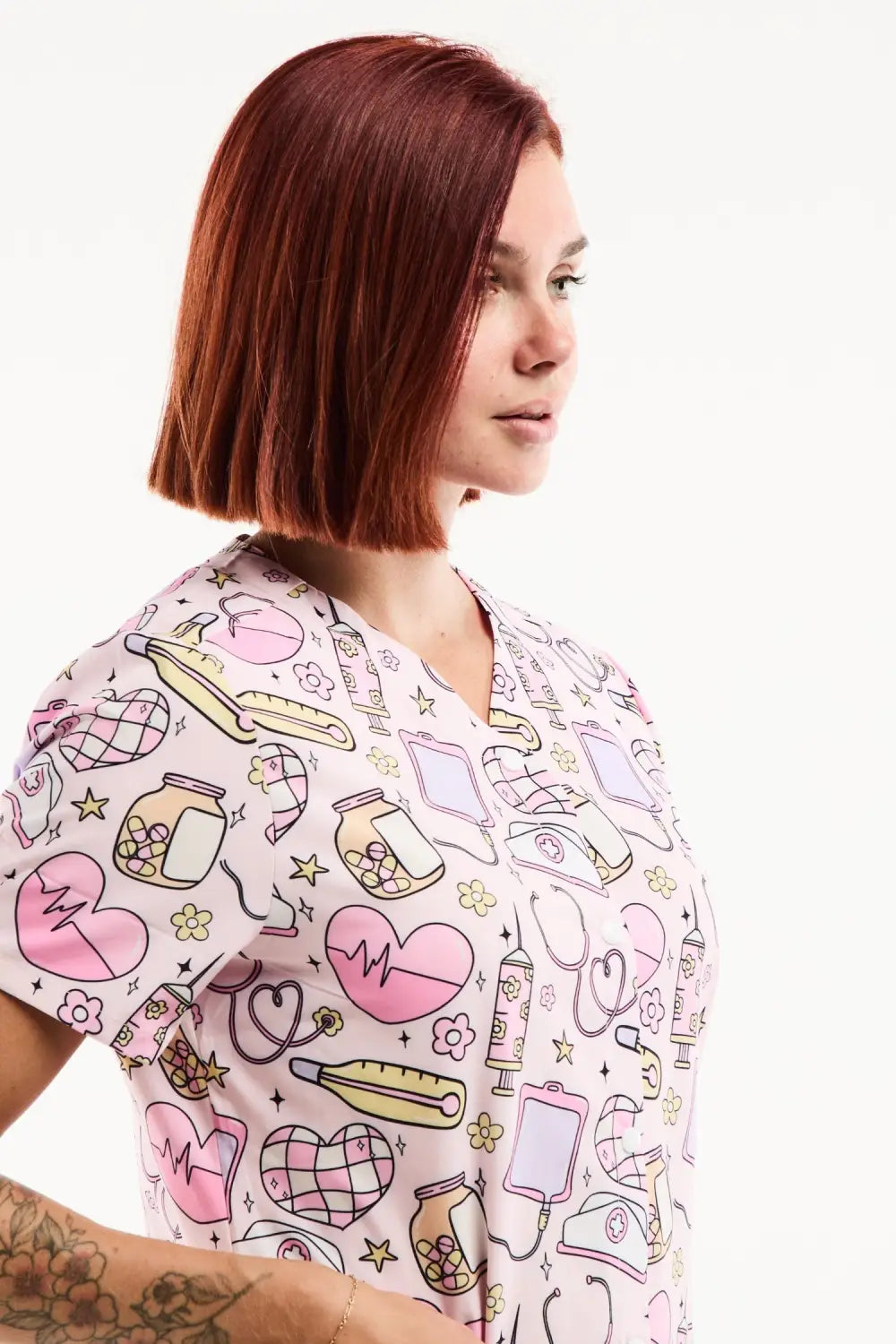 Aelin Serena Icônes Santé Blouse Médicale Femme Stretch