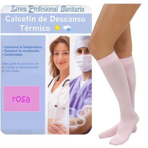 Enfermania Ropa chaussettes compression bleu ciel S-XL