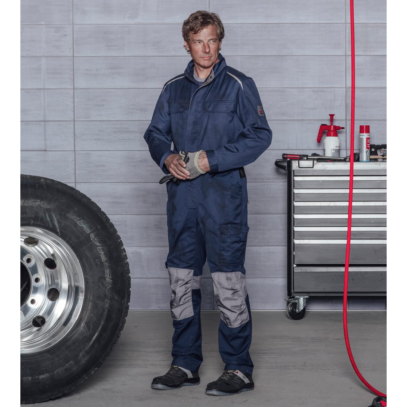 Würth MODYF Cetus combinaison de travail marine/grise anti-rayures