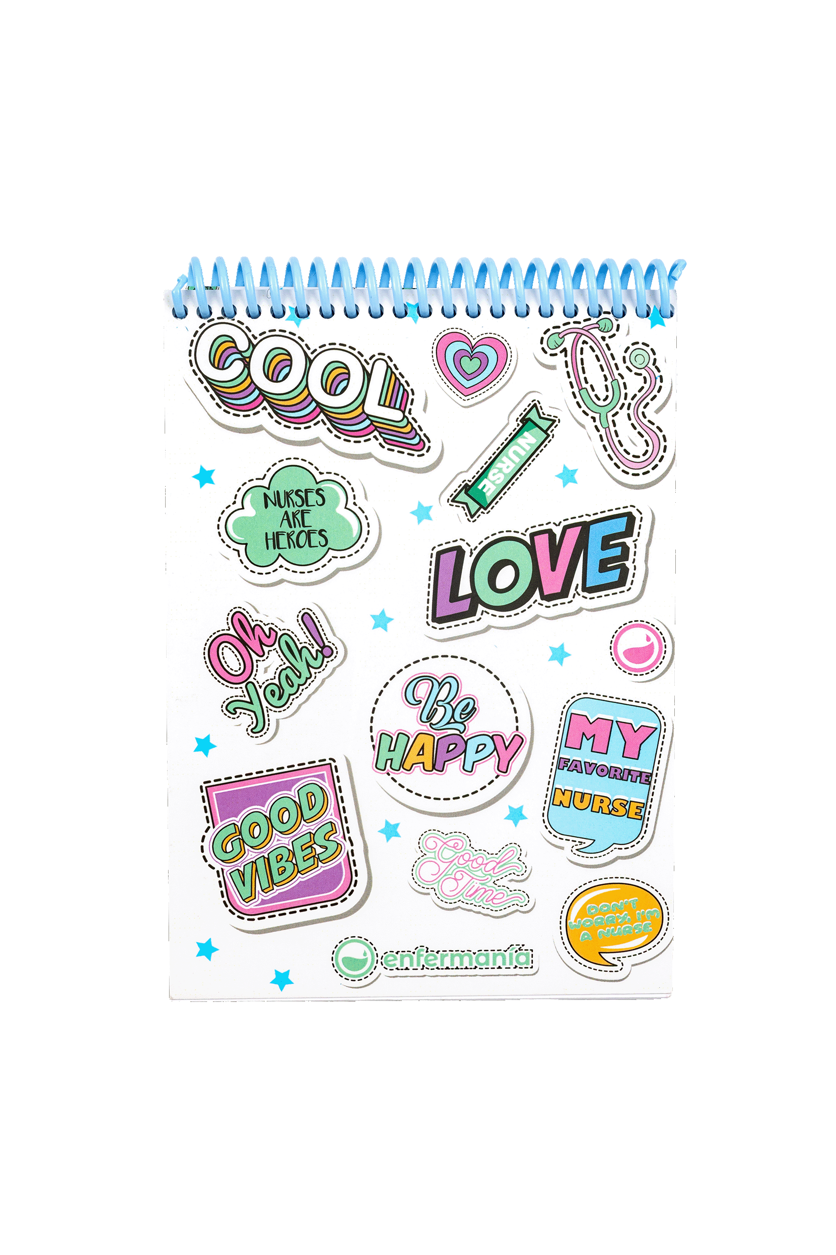 Enfermania Stickers Collection carnet A6 50 pages
