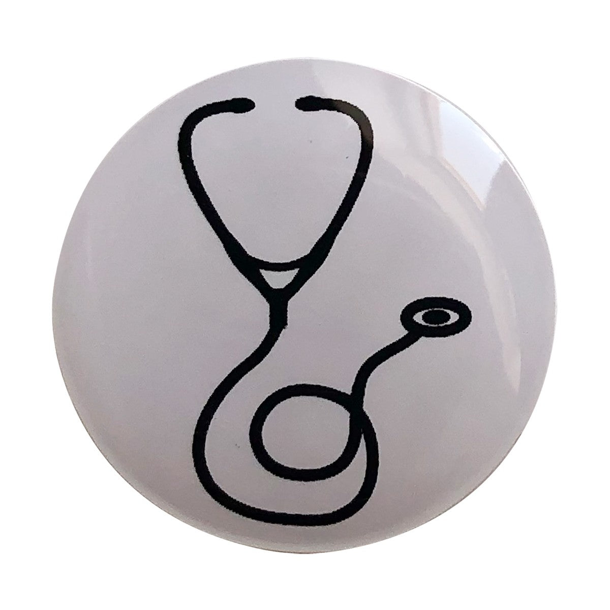 Enfermania enrouleur badge plastique orange 75 cm