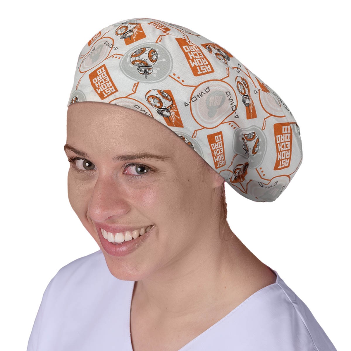 Enfermania calot chirurgical cheveux longs coton Constantes