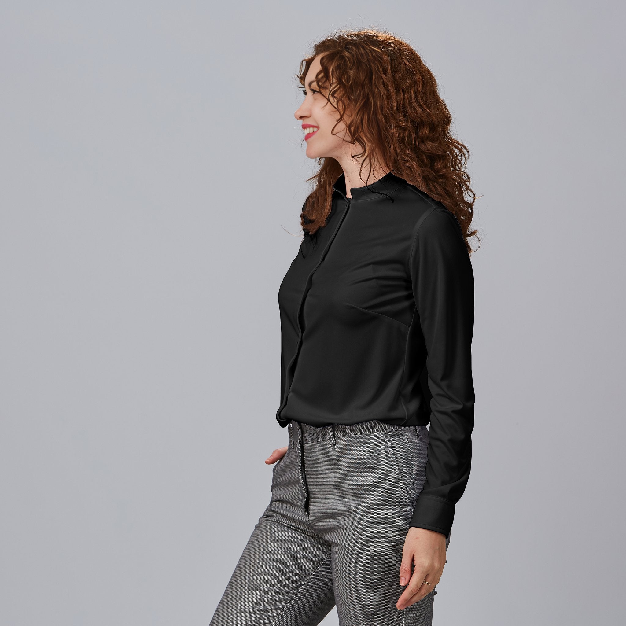 Gary's Shirts Renata Interlock Noir - Taille M