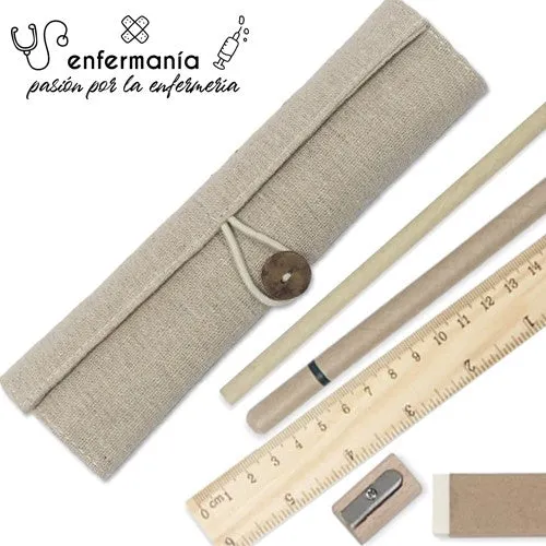 Enfermania Nature trousse enroulable 20 cm fourniture incluse