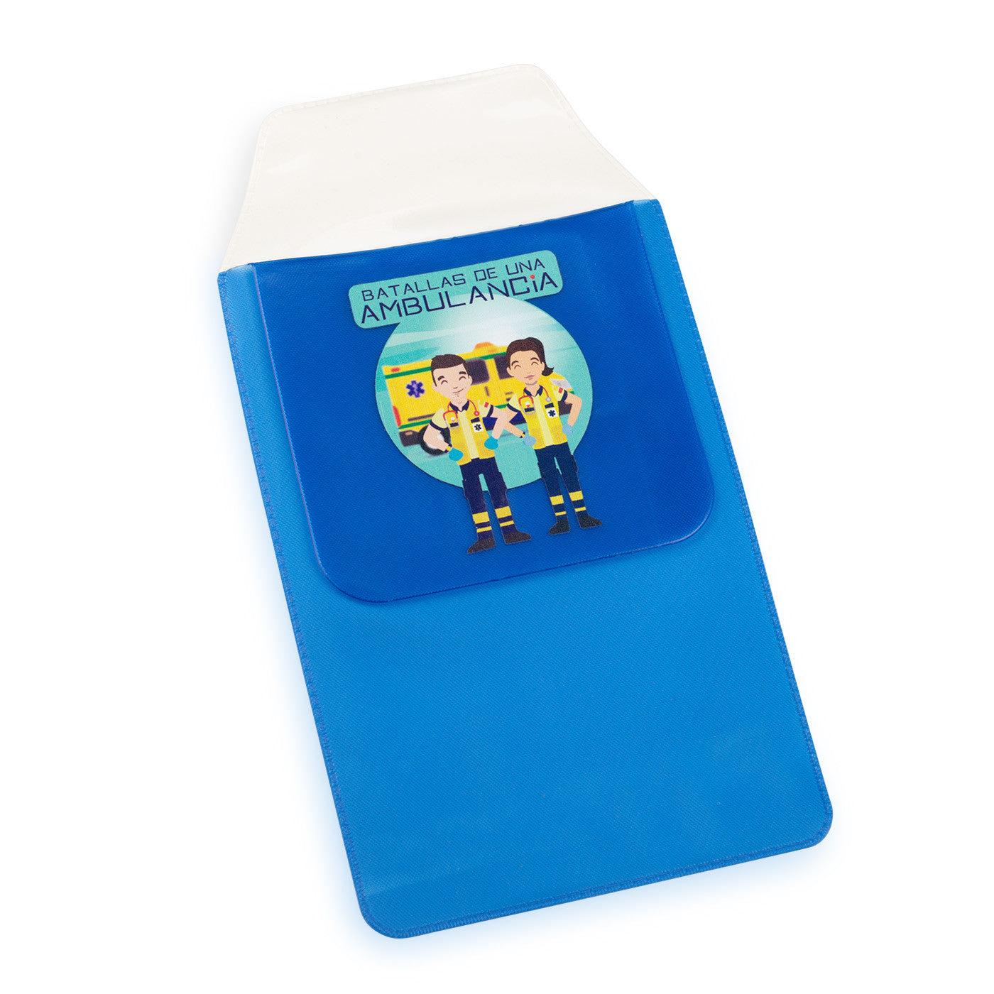 Enfermania Batallas protège-poche porte-stylos bleu