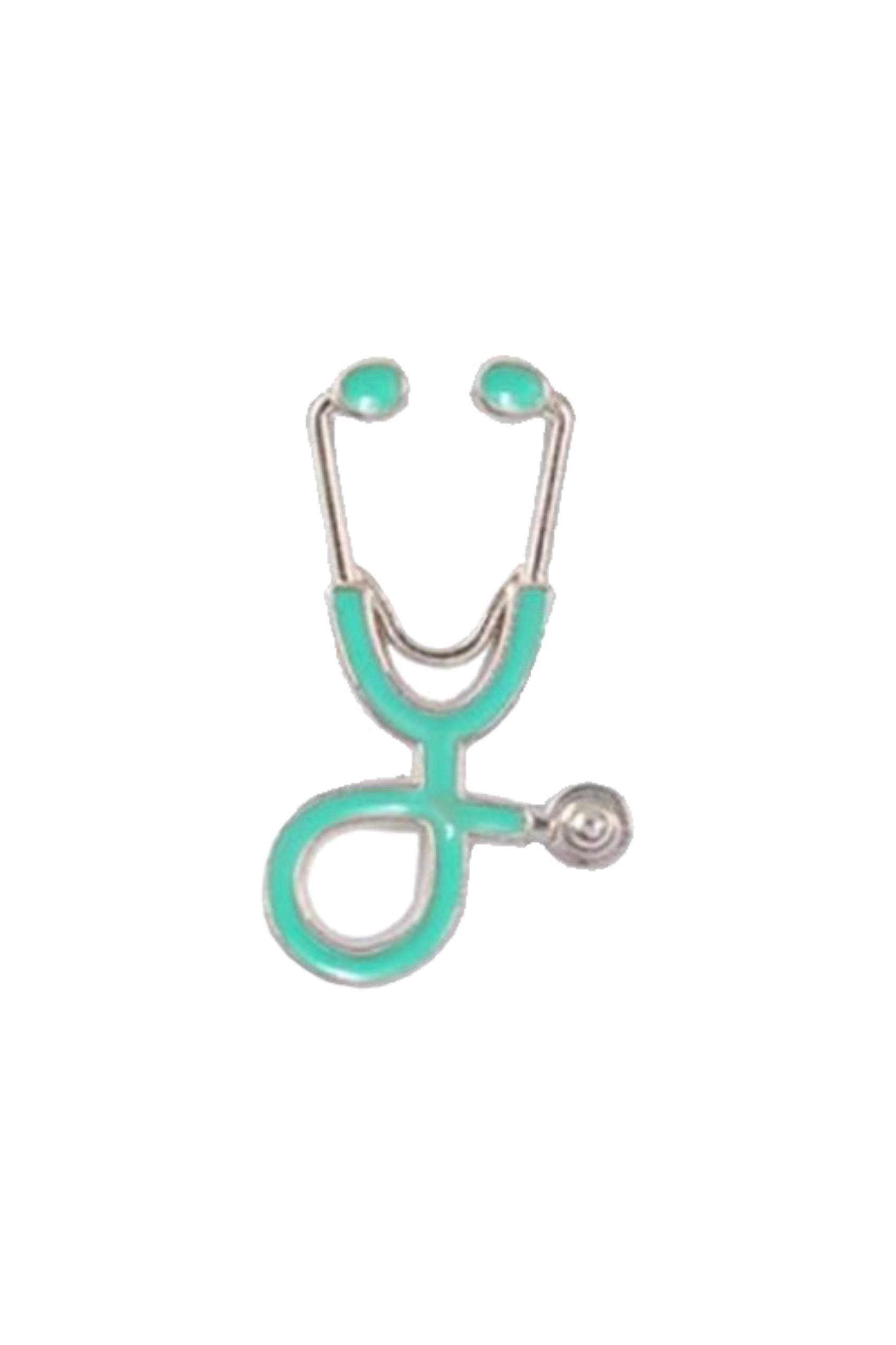 Enfermania pin stéthoscope bordeaux 25x10 mm