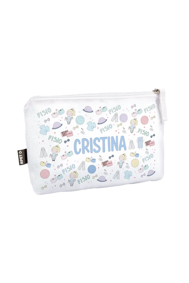 Enfermania Fisio Pastel trousse personnalisable polyester recyclé