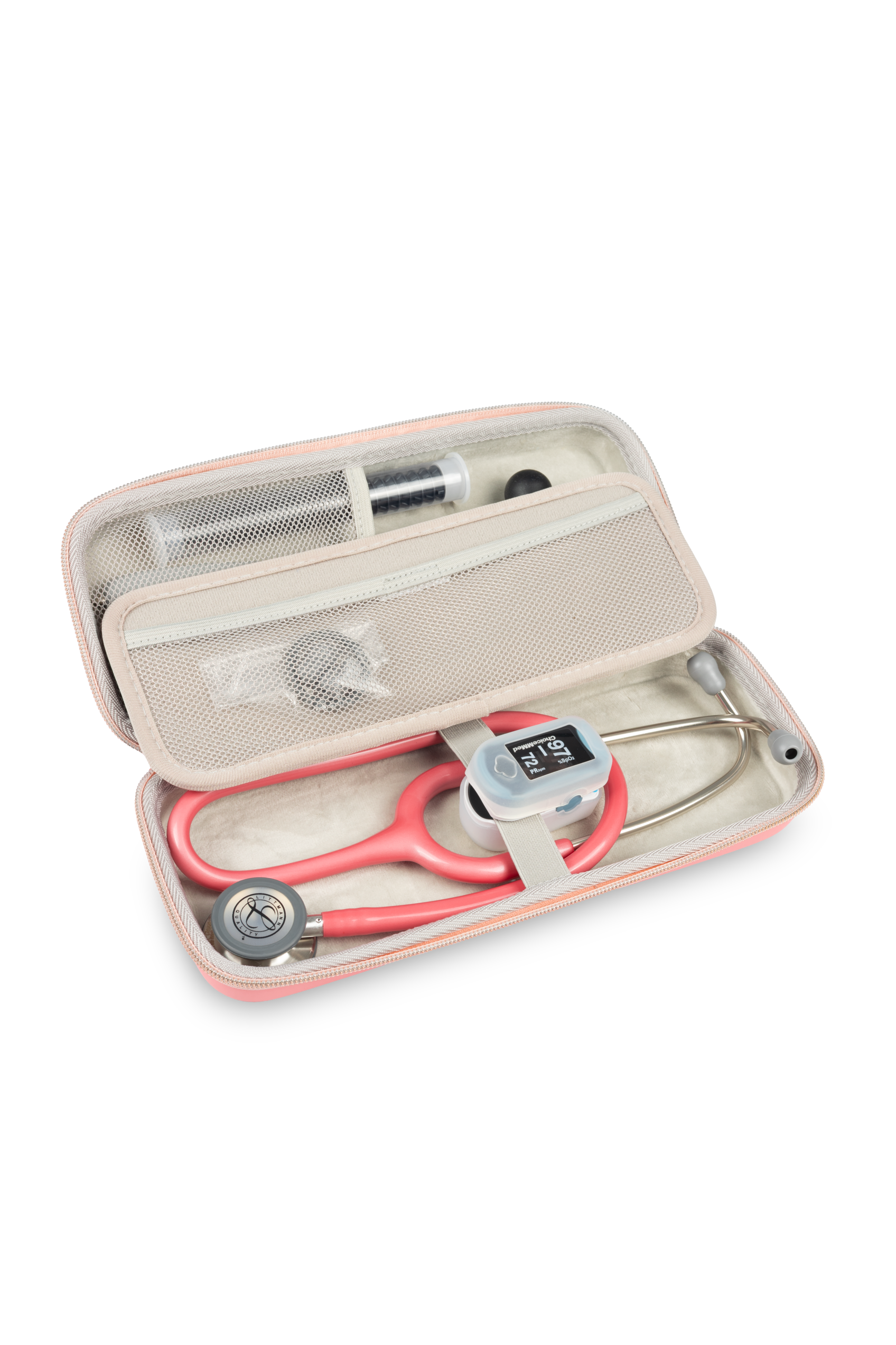 Enfermania Accesorios étui stéthoscope rigide noir 17 cm