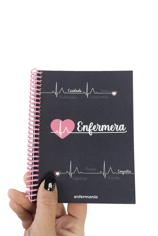 Enfermania Papelería Enfermera carnet A6 poche