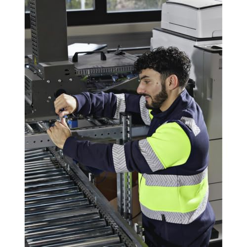Würth MODYF Fluo One sweat zippé haute visibilité jaune/marine S
