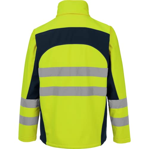 Würth MODYF Fluo softshell haute-visibilité jaune coupe-vent