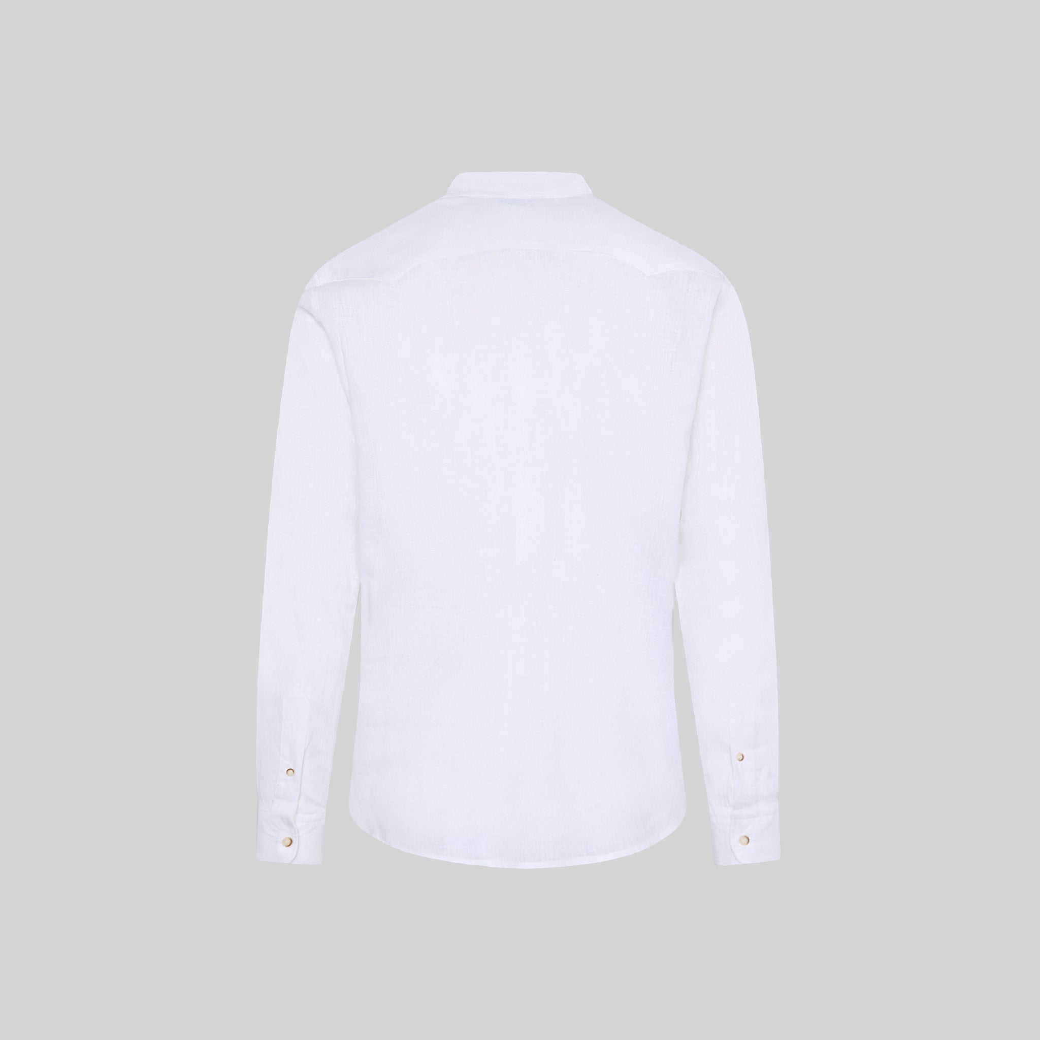 Gary's Borneo chemise guayabera homme lin blanche S