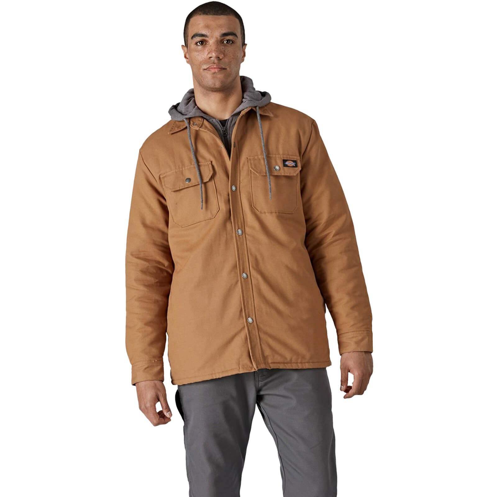 Dickies Duck veste polaire à capuche brun duck M