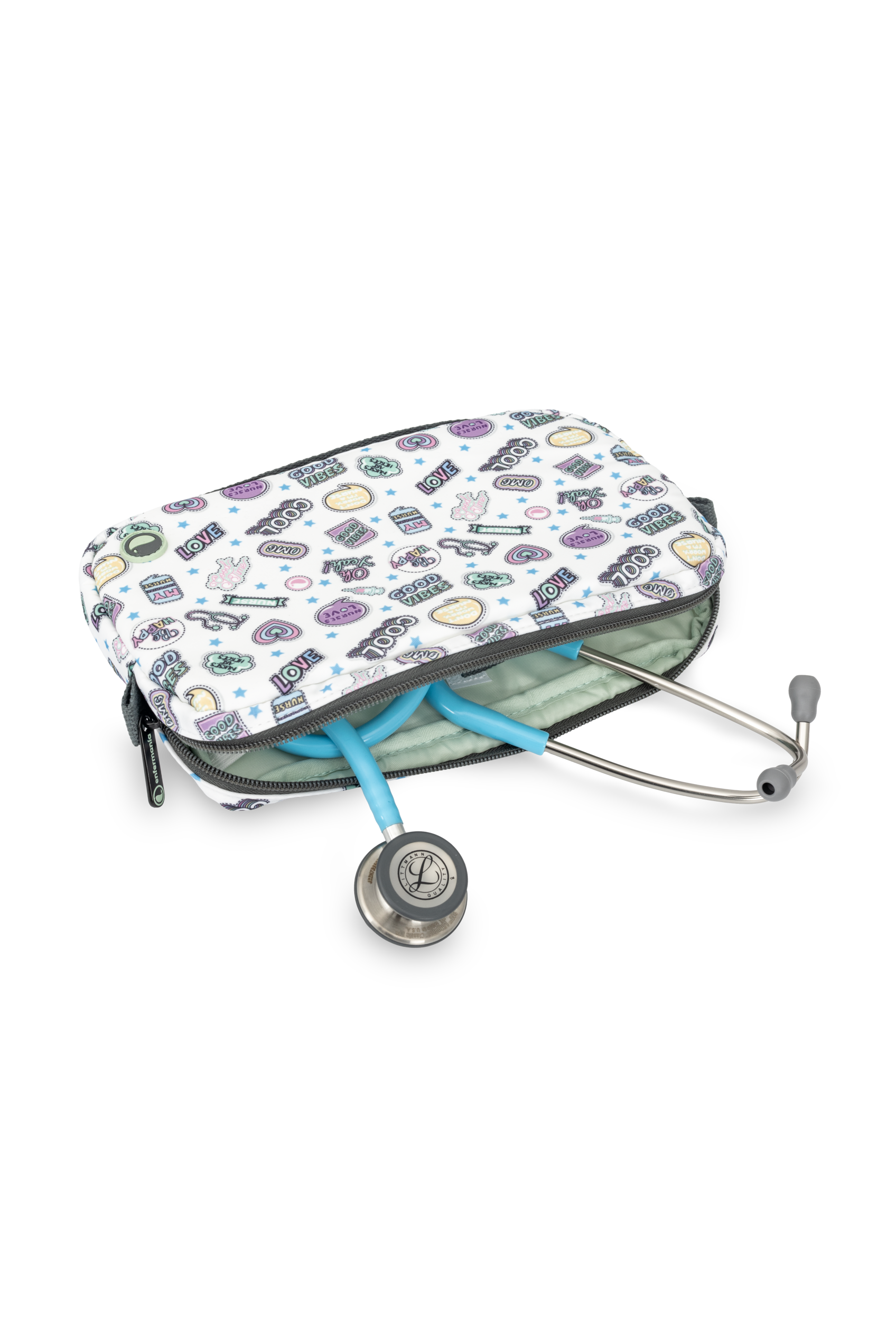 Enfermania Stickers Collection housse stéthoscope polyester 26 cm
