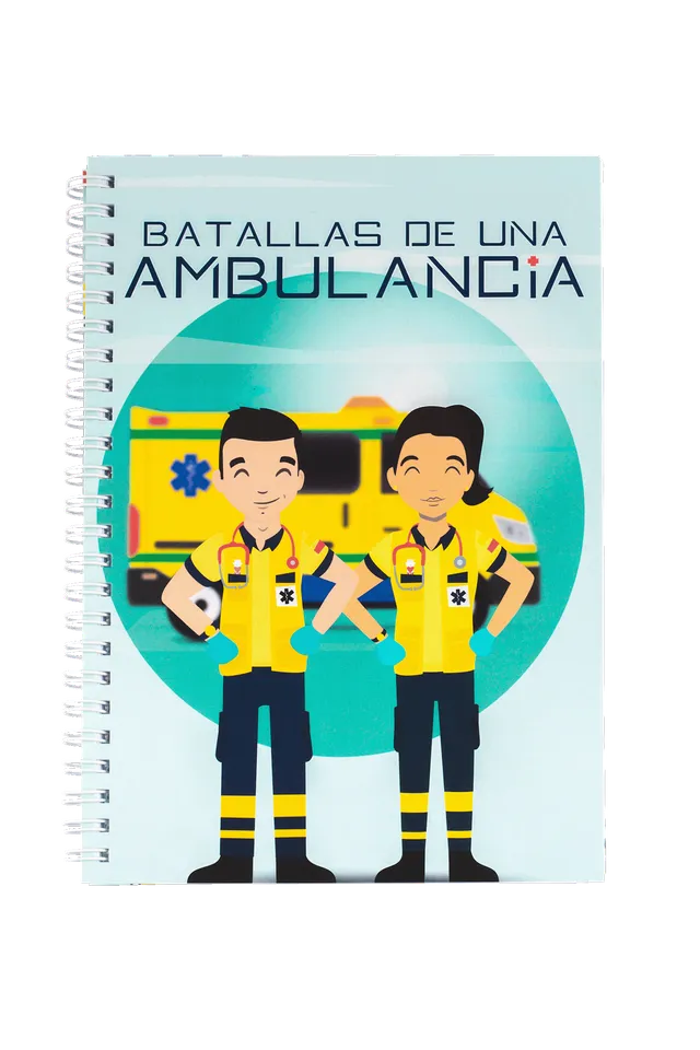 Enfermania Papelería Batallas carnet A5 50 pages spirale