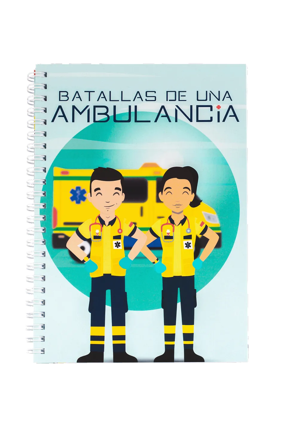 Enfermania Papelería Batallas carnet A5 50 pages spirale