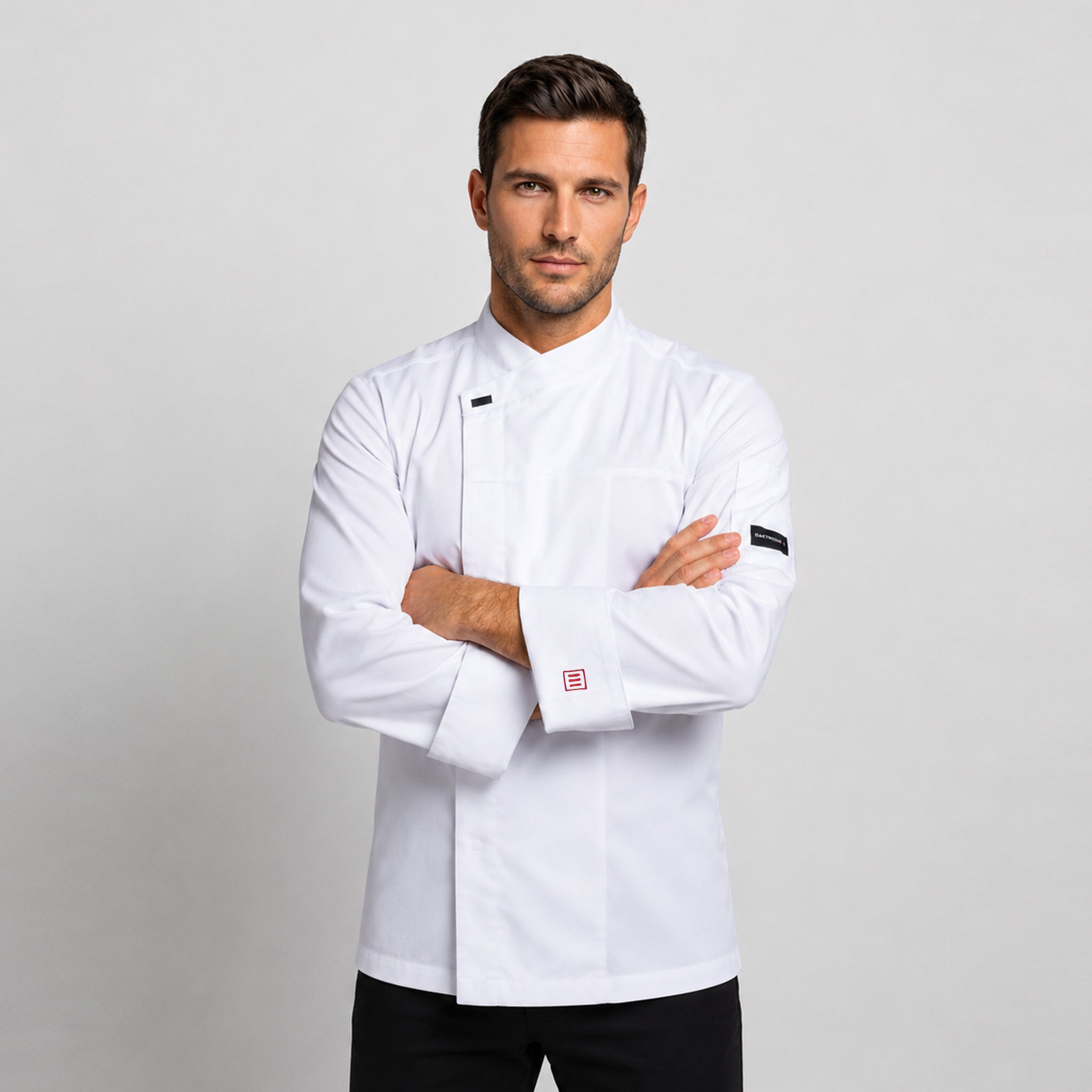 Gary's Chef Circe veste cuisine homme blanche Coolmax