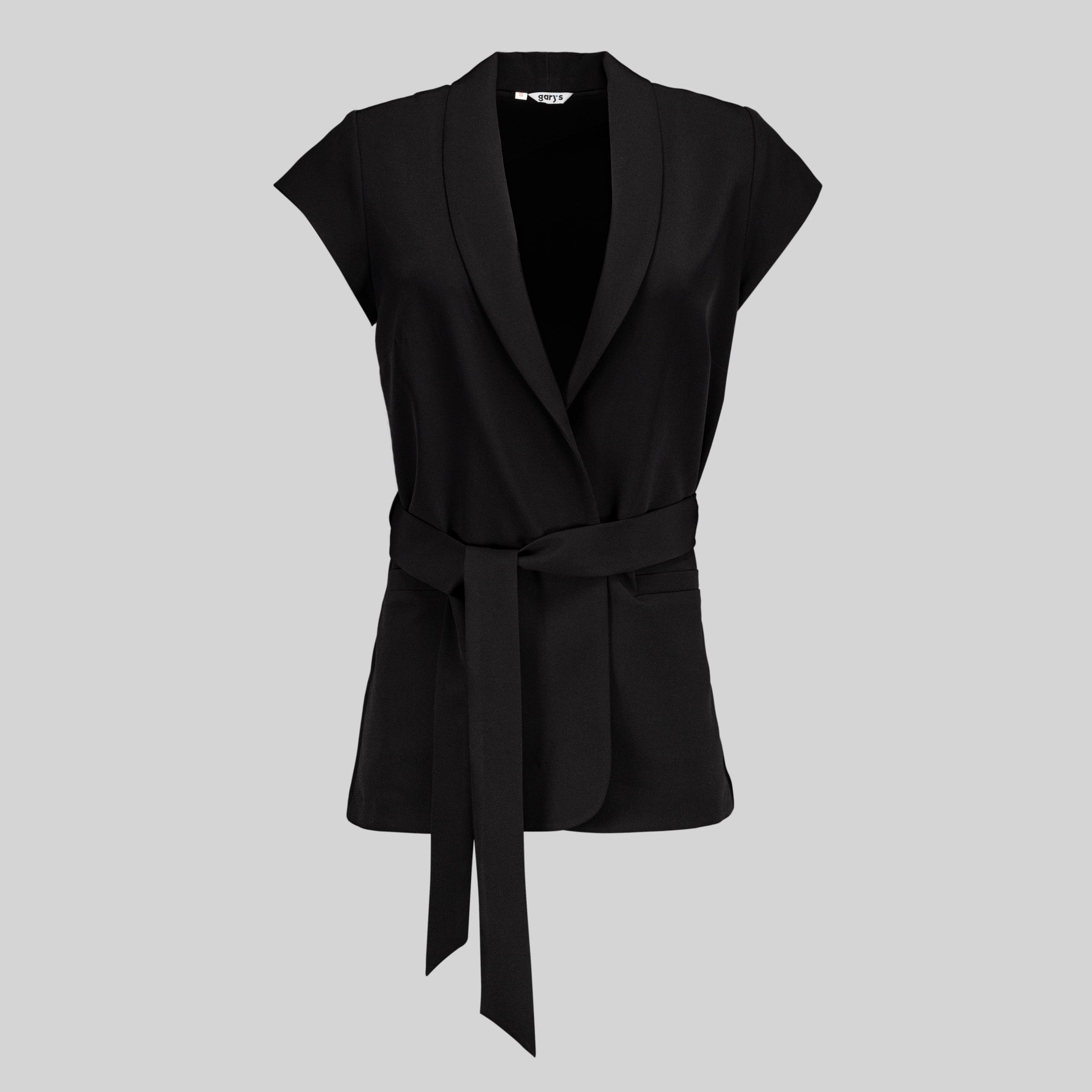 GARY'S Meli veste esthétique noire col smoking femme
