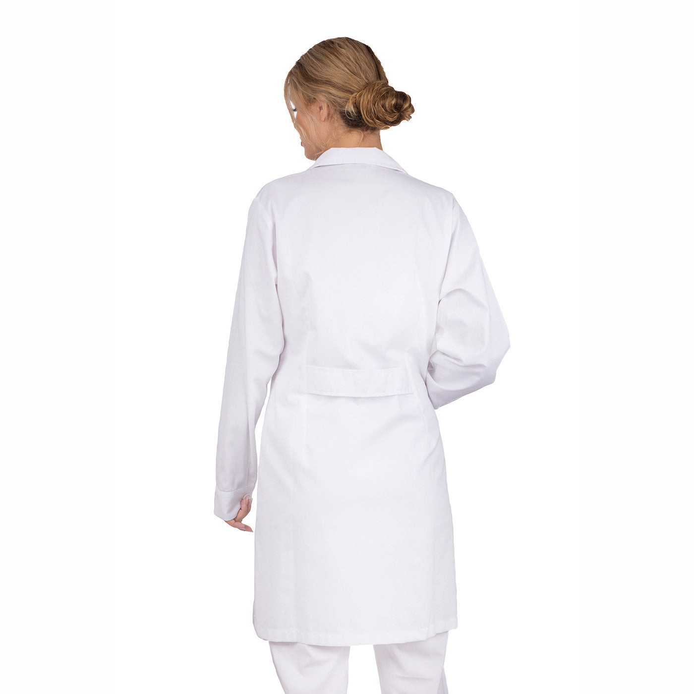 Enfermania Ropa Blouse blanche femme sergé 65% polyester