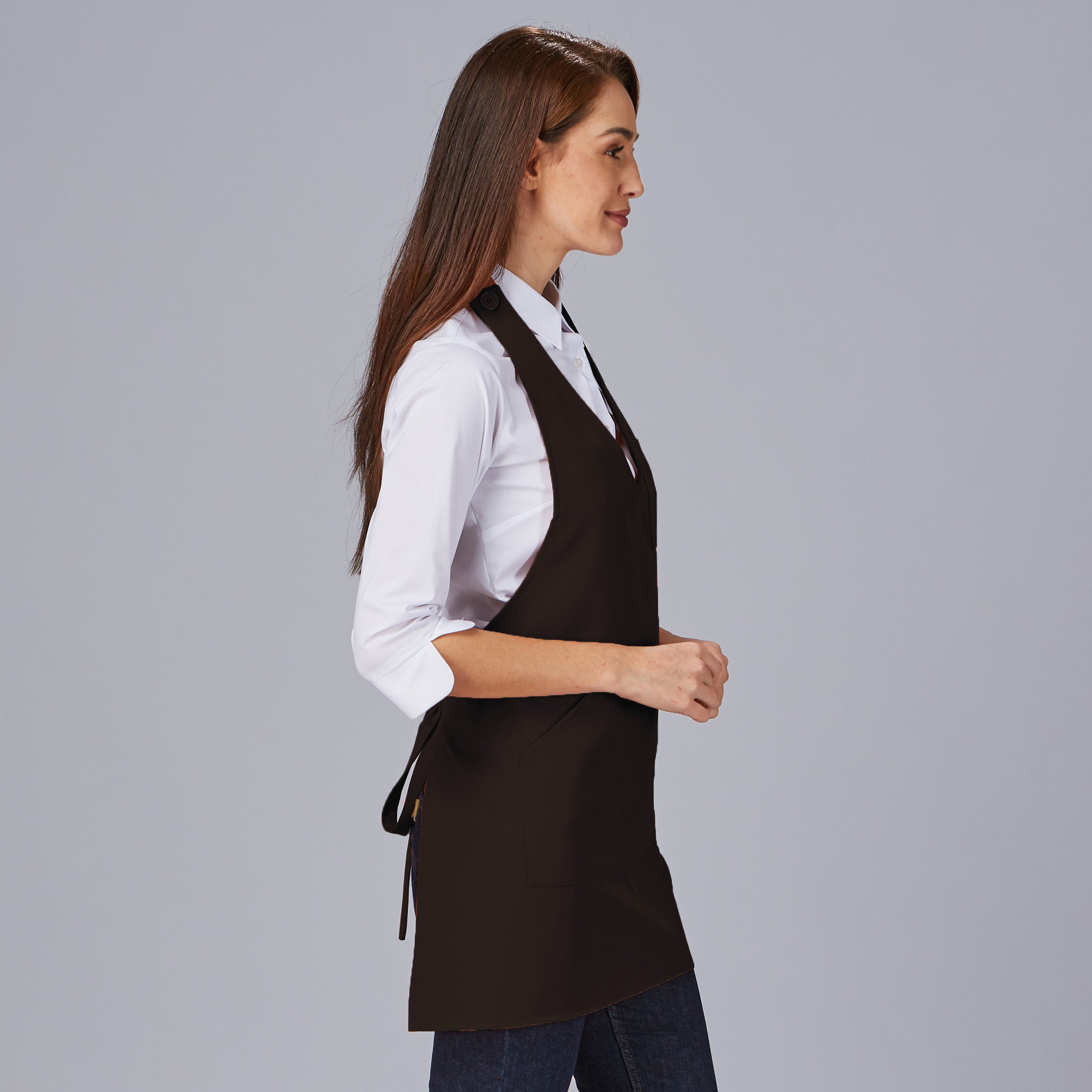 GARY'S Bistro tablier serveur noir 80x65 polyester