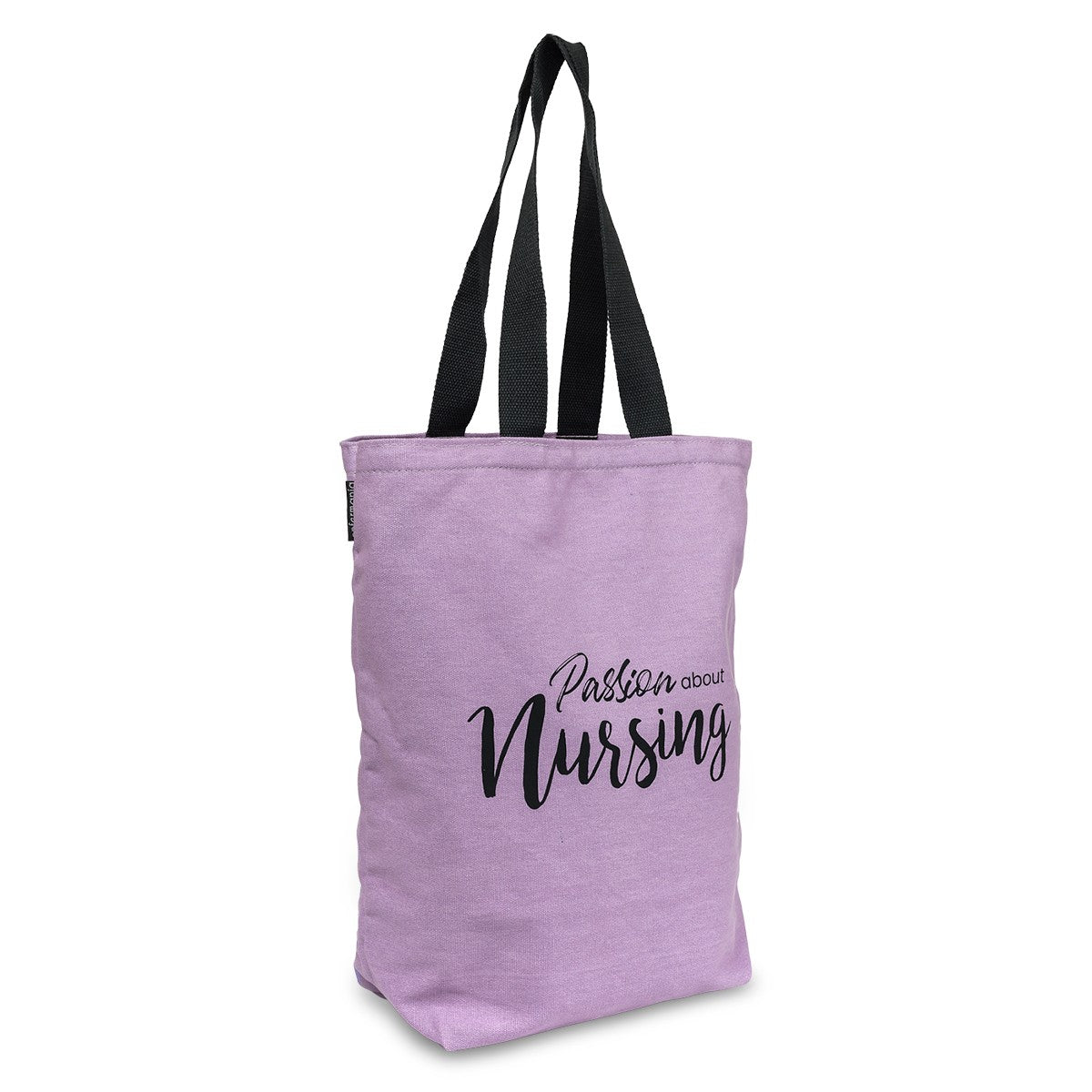 Enfermania Bolsa Tote Algodon sac tote coton lavande 37x40