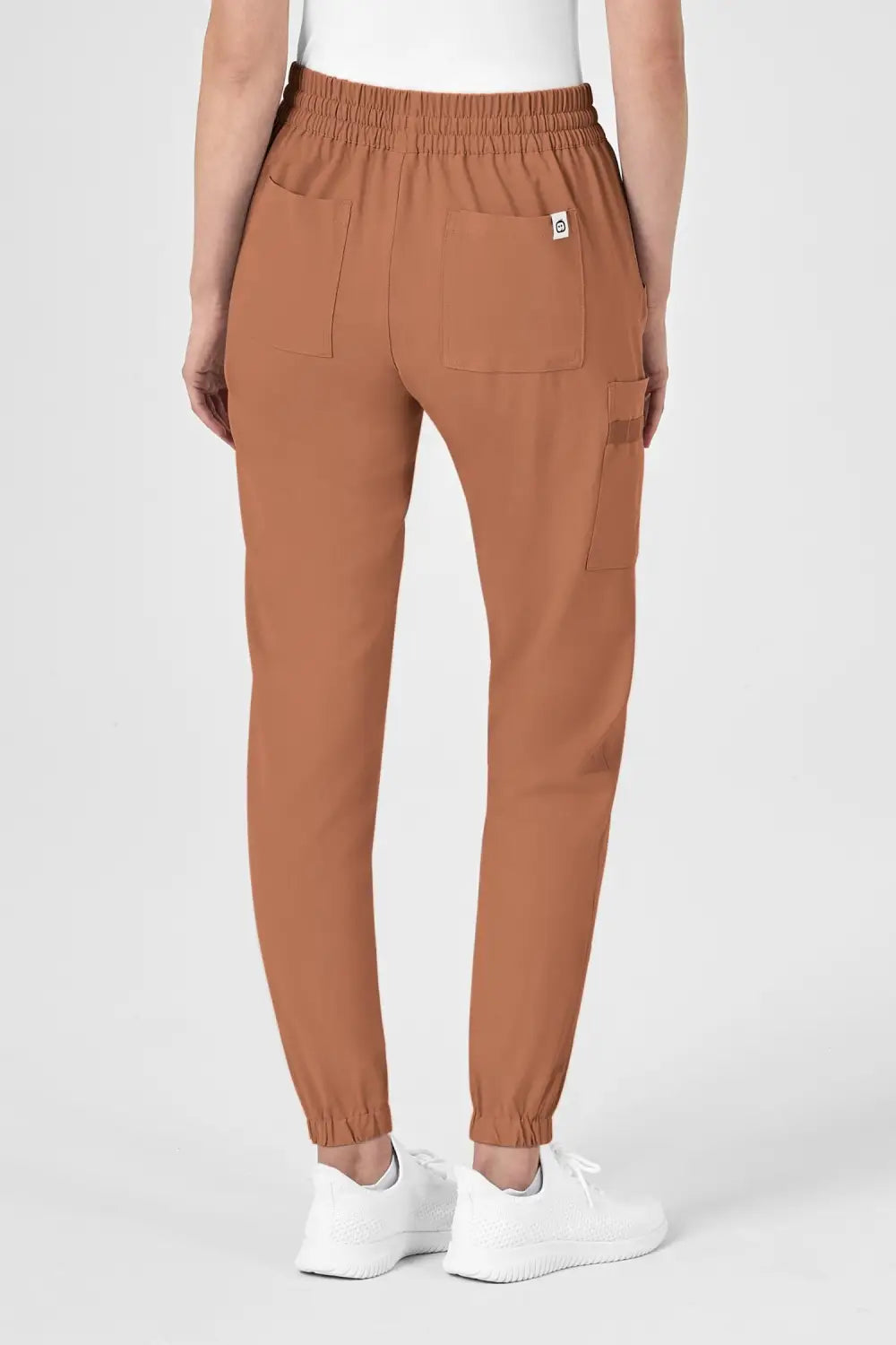 Aelin EMMA Renew pantalon médical femme marron 7 poches