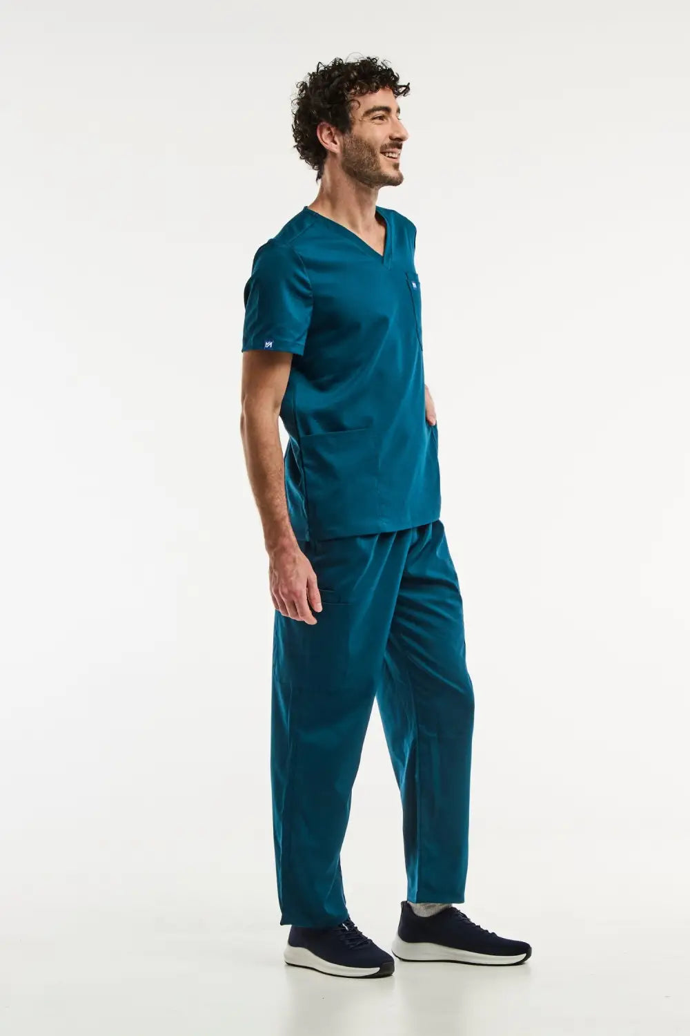 Aelin LUCA Tenue Médicale Homme Vert Turquoise