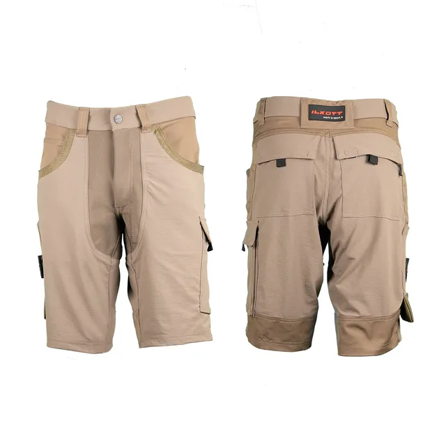 ILKOTT Fresh Collection bermuda travail ergonomique havane