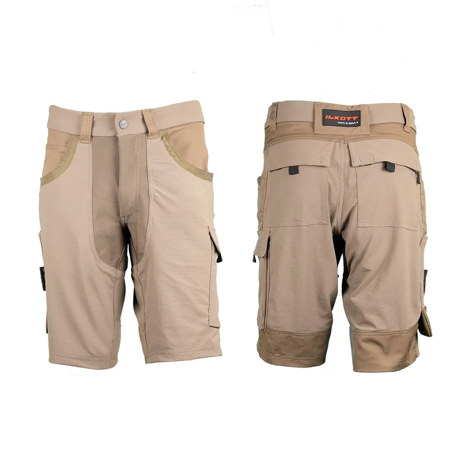 ILKOTT Fresh Collection bermuda travail ergonomique havane