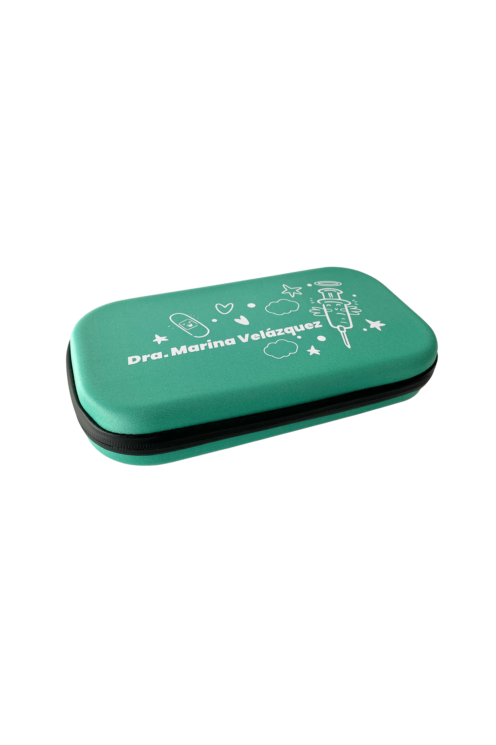 Enfermania Accesorios Étui Stéthoscope Vert Caraïbe EVA