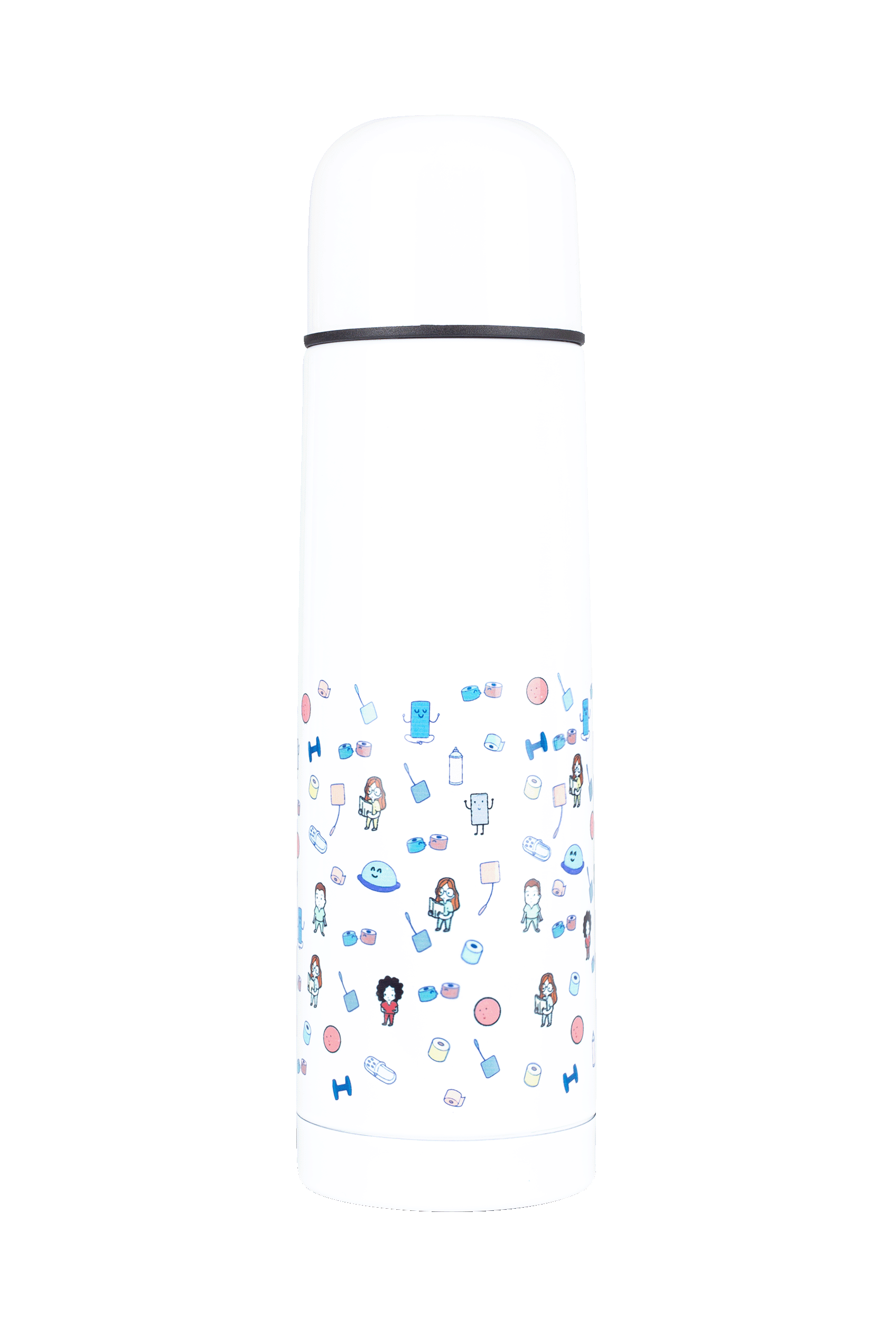 Enfermania Regalos thermos inox Fisio 700 ml acier