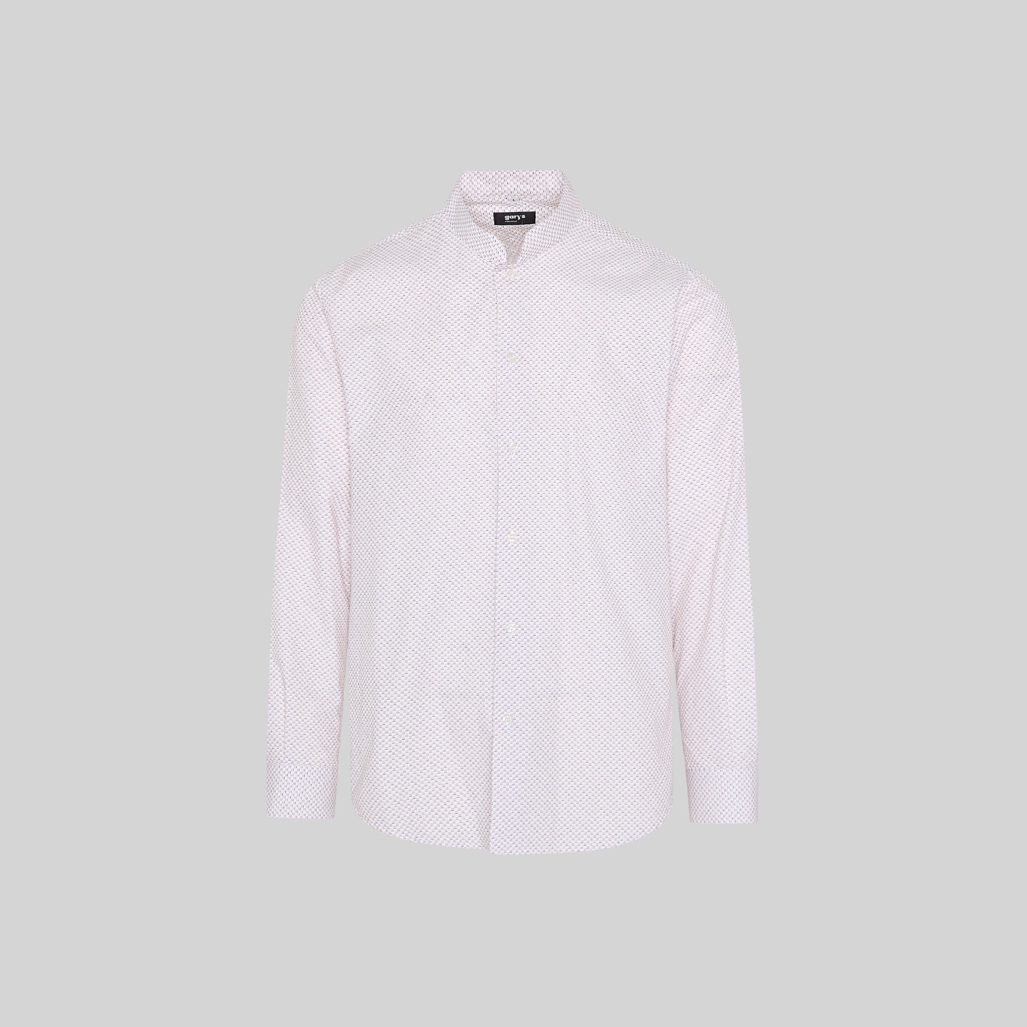 Gary's Vito chemise homme slim fit col mao drapeaux XS