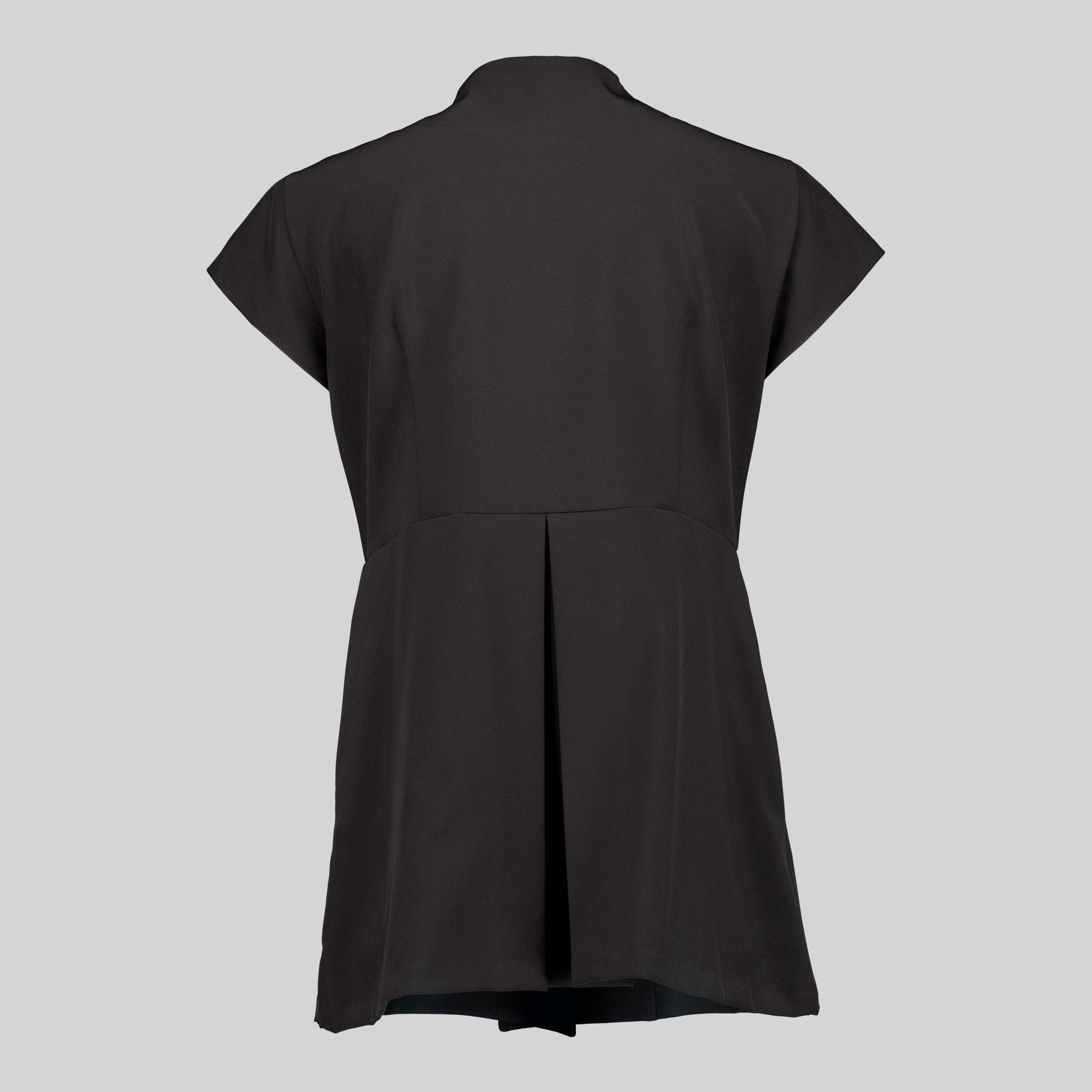 GARY'S Lirio Veste Femme Noire Manches Courtes
