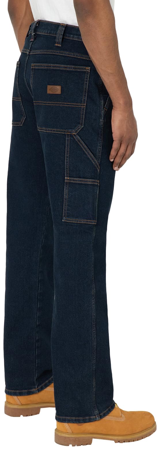 Dickies Carpenter Jean Travail Denim Foncé Coupe Droite