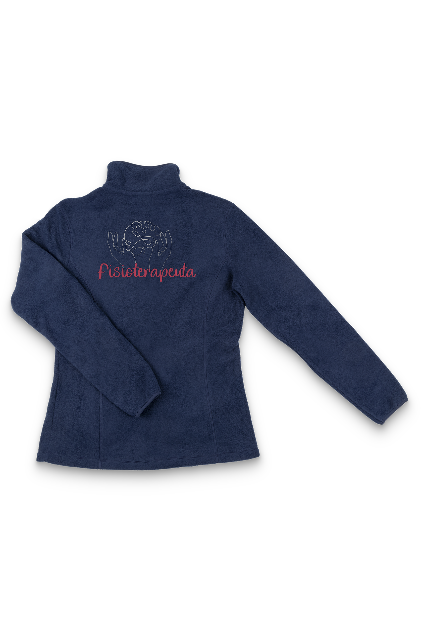 Enfermania Ropa veste polaire femme kiné personnalisée