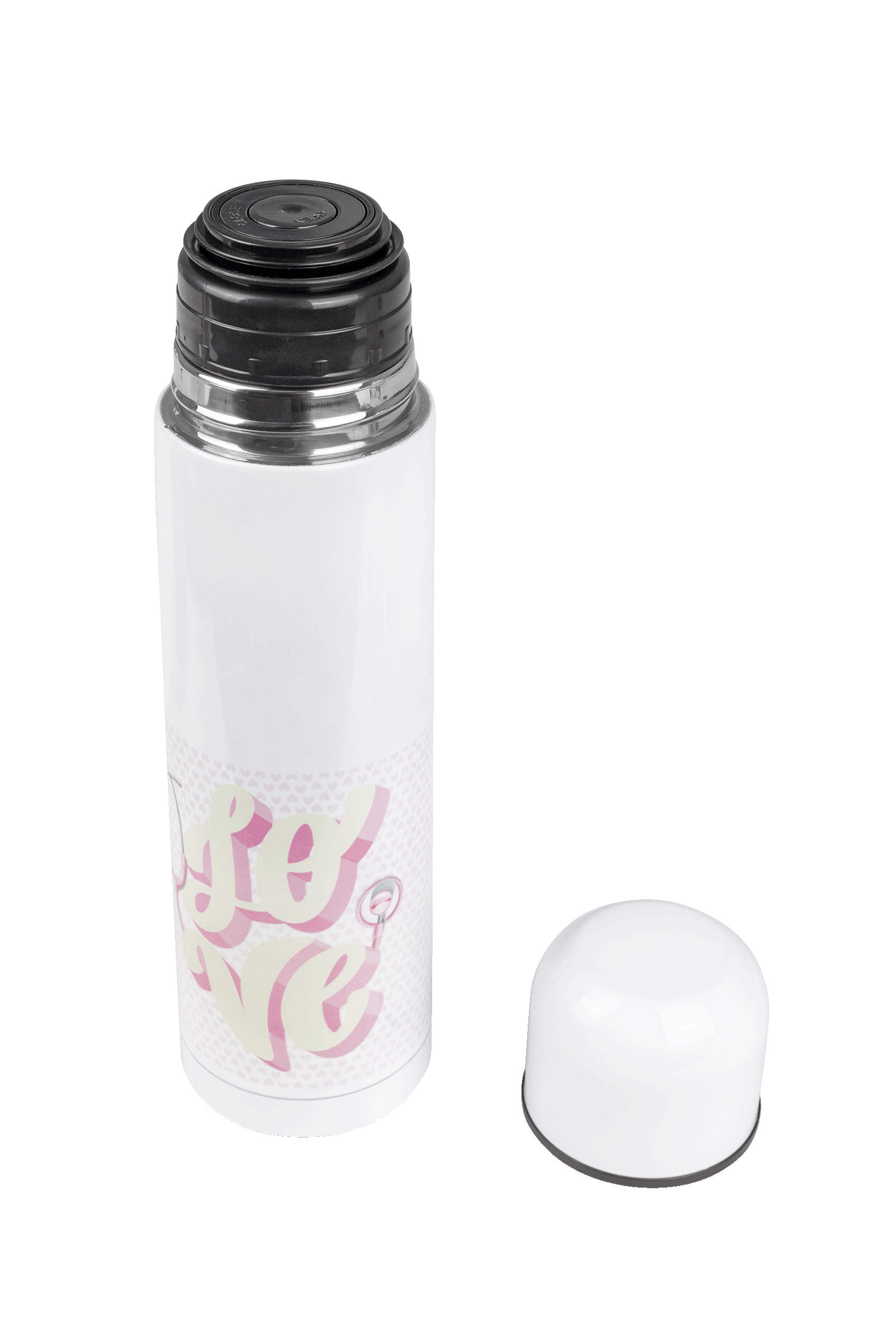 Enfermania Regalos thermos Love inox 500 ml imprimé