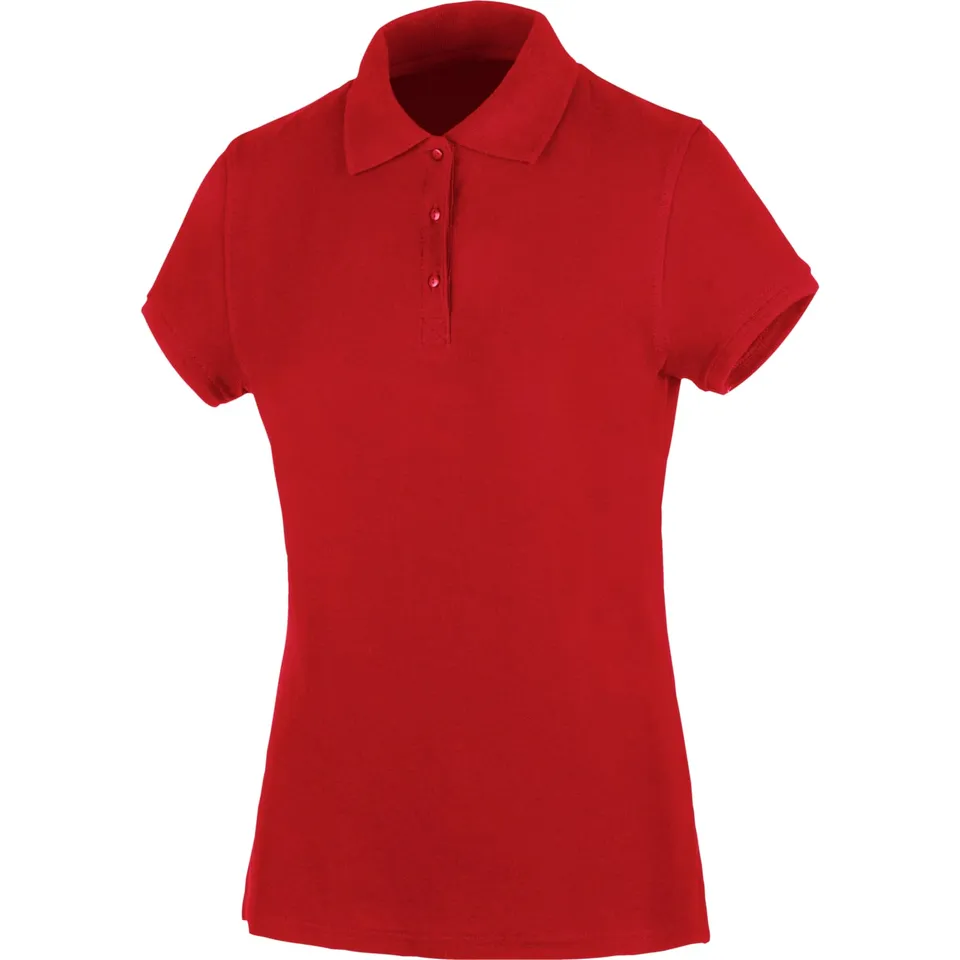 Würth MODYF Job+ polo femme rouge 100% coton