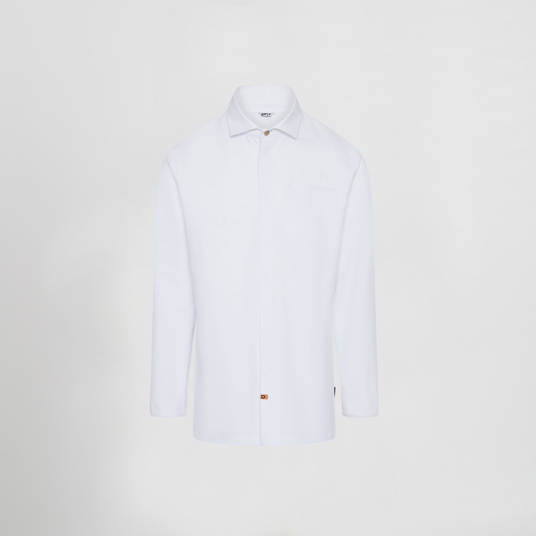 GARY'S Tommaso veste cuisine homme col italien noire