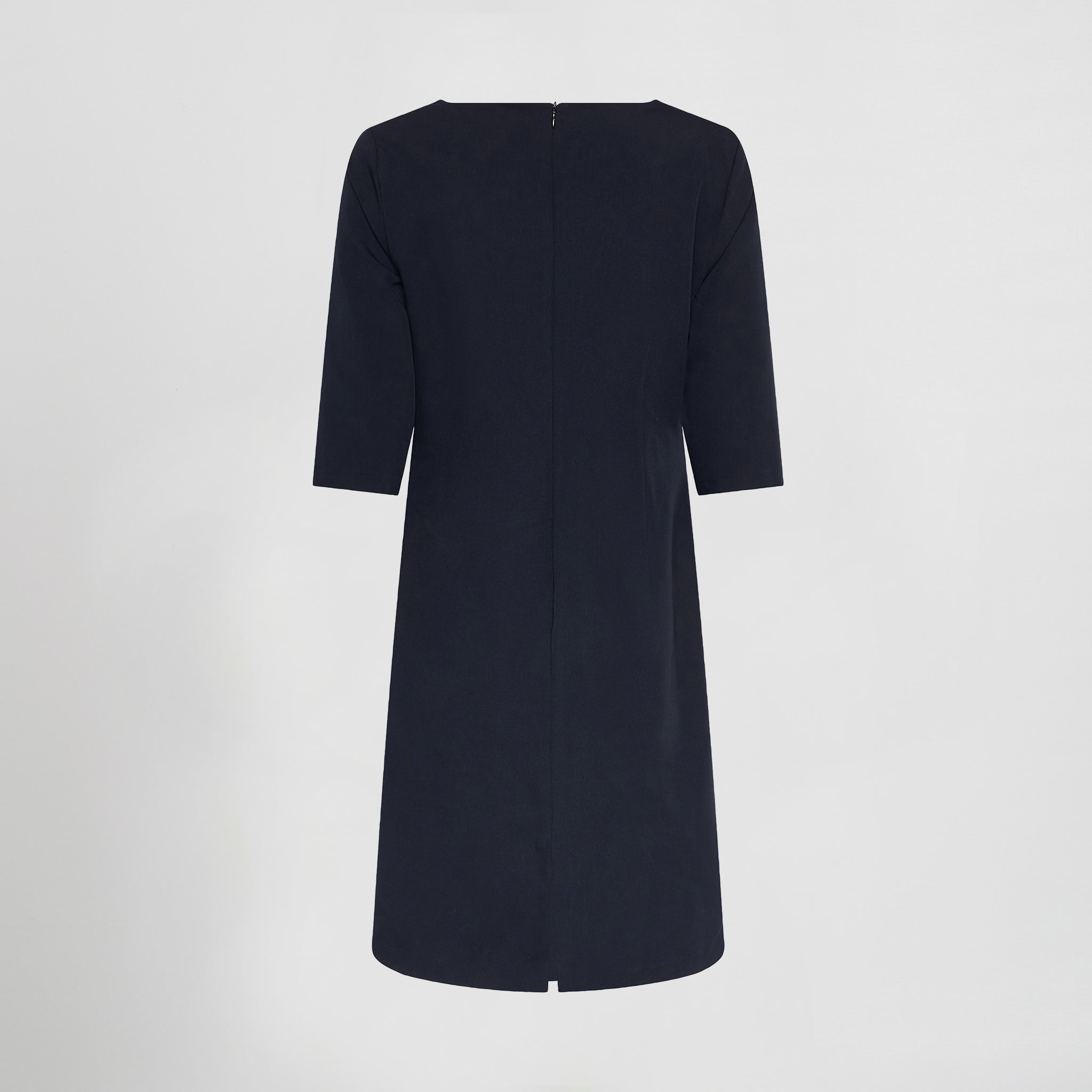 Gary's Trivial robe travail femme noire drapée stretch
