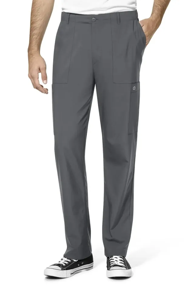 Aelin Luca W123 pantalon de bloc homme gris microfibre